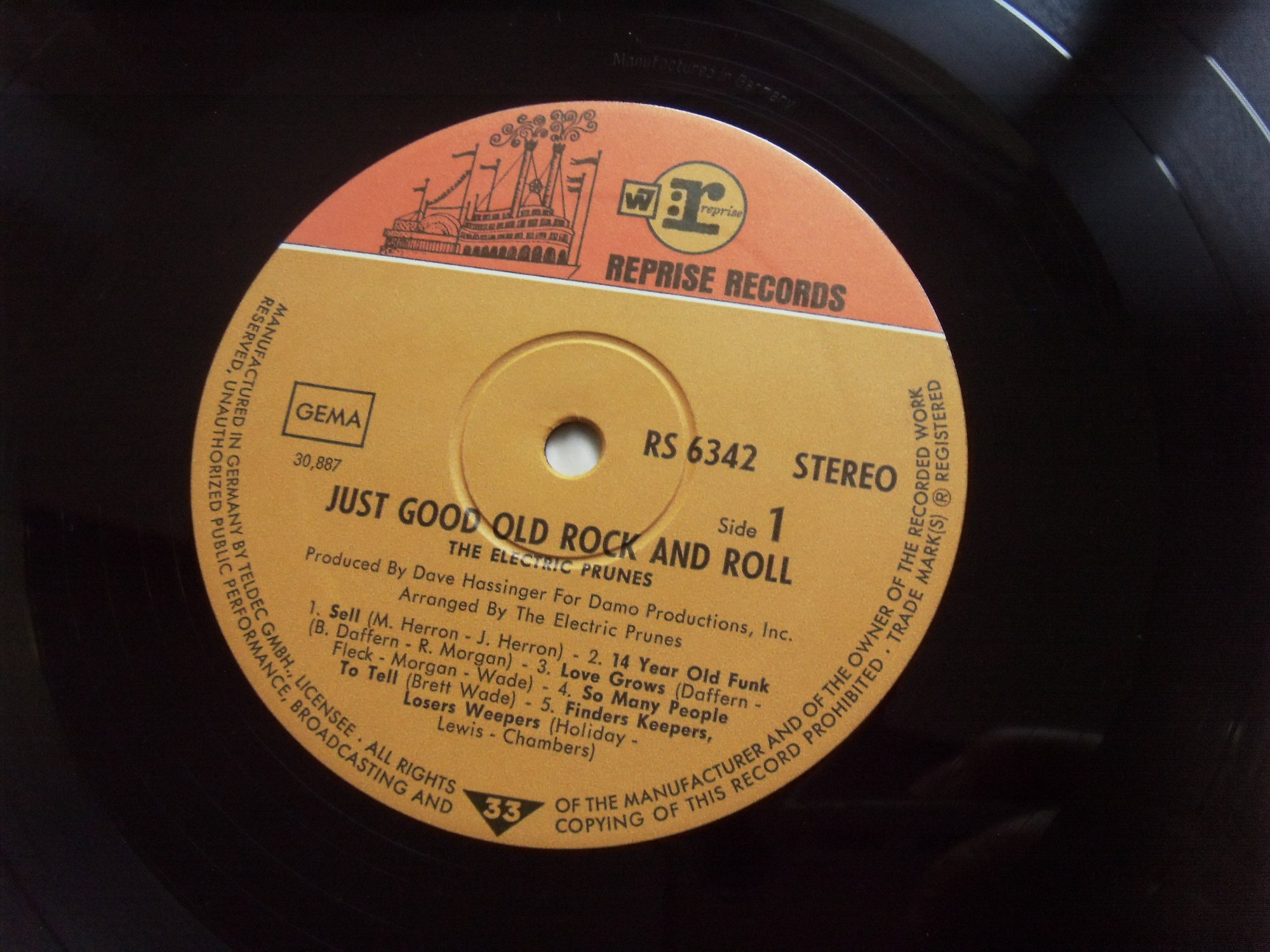 THE ELECTRIC PRUNES Just Good Old Rock And Roll 2 THE ELECTRIC PRUNES Just Good Old Rock And Roll 2