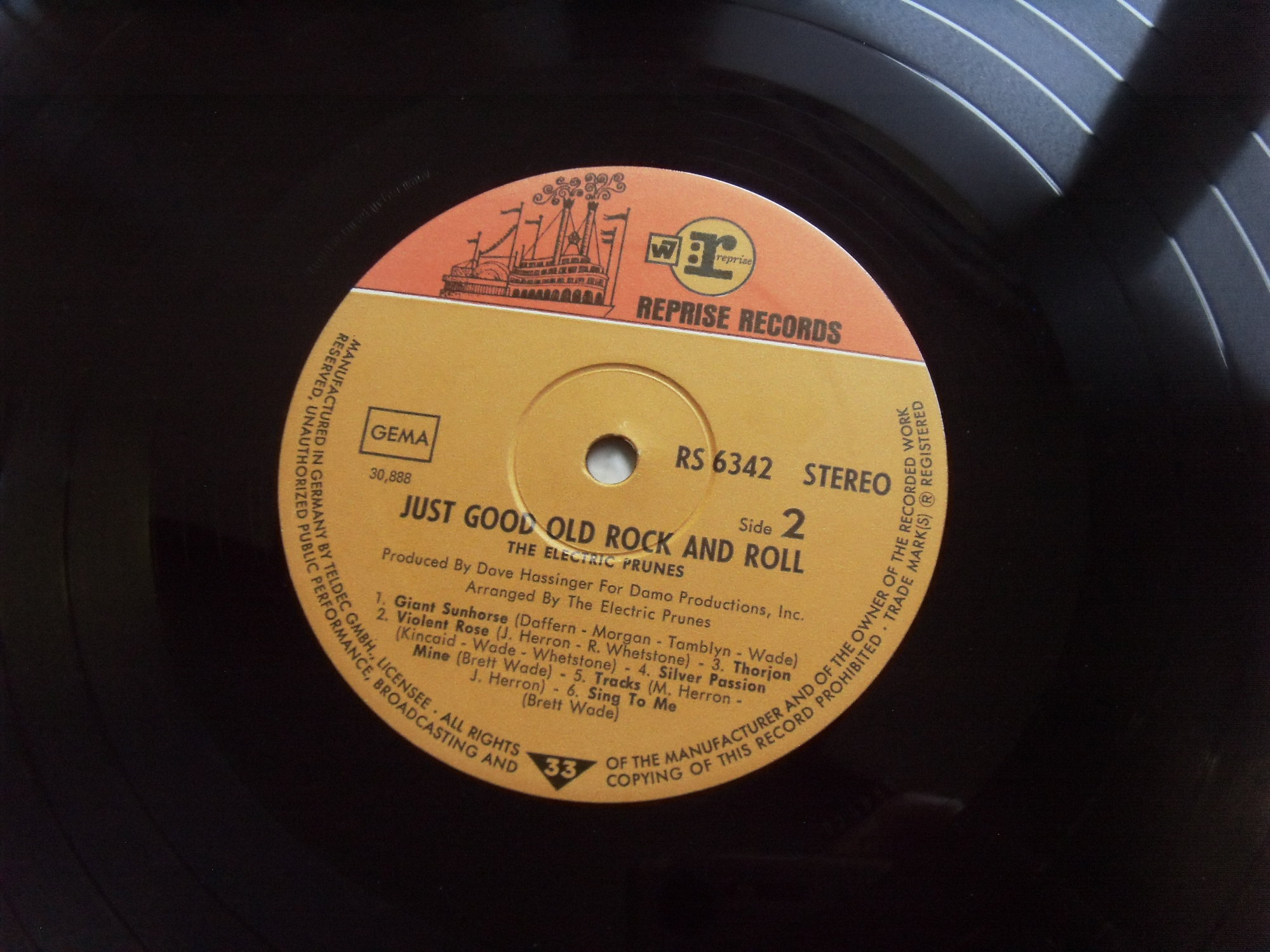 THE ELECTRIC PRUNES Just Good Old Rock And Roll 2 THE ELECTRIC PRUNES Just Good Old Rock And Roll 2