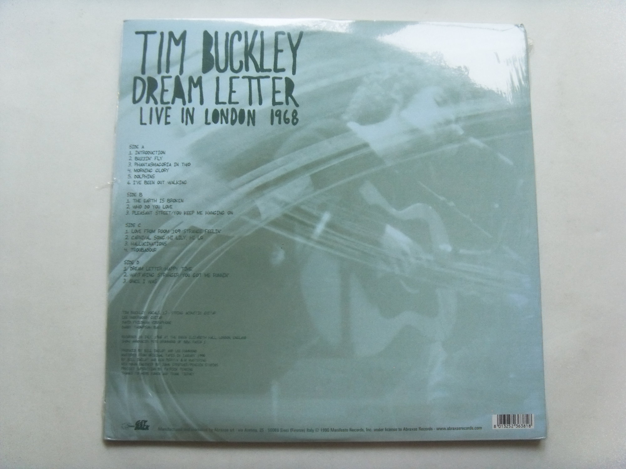 Tim BUCKLEY Dream Letter 2 Tim BUCKLEY Dream Letter 2