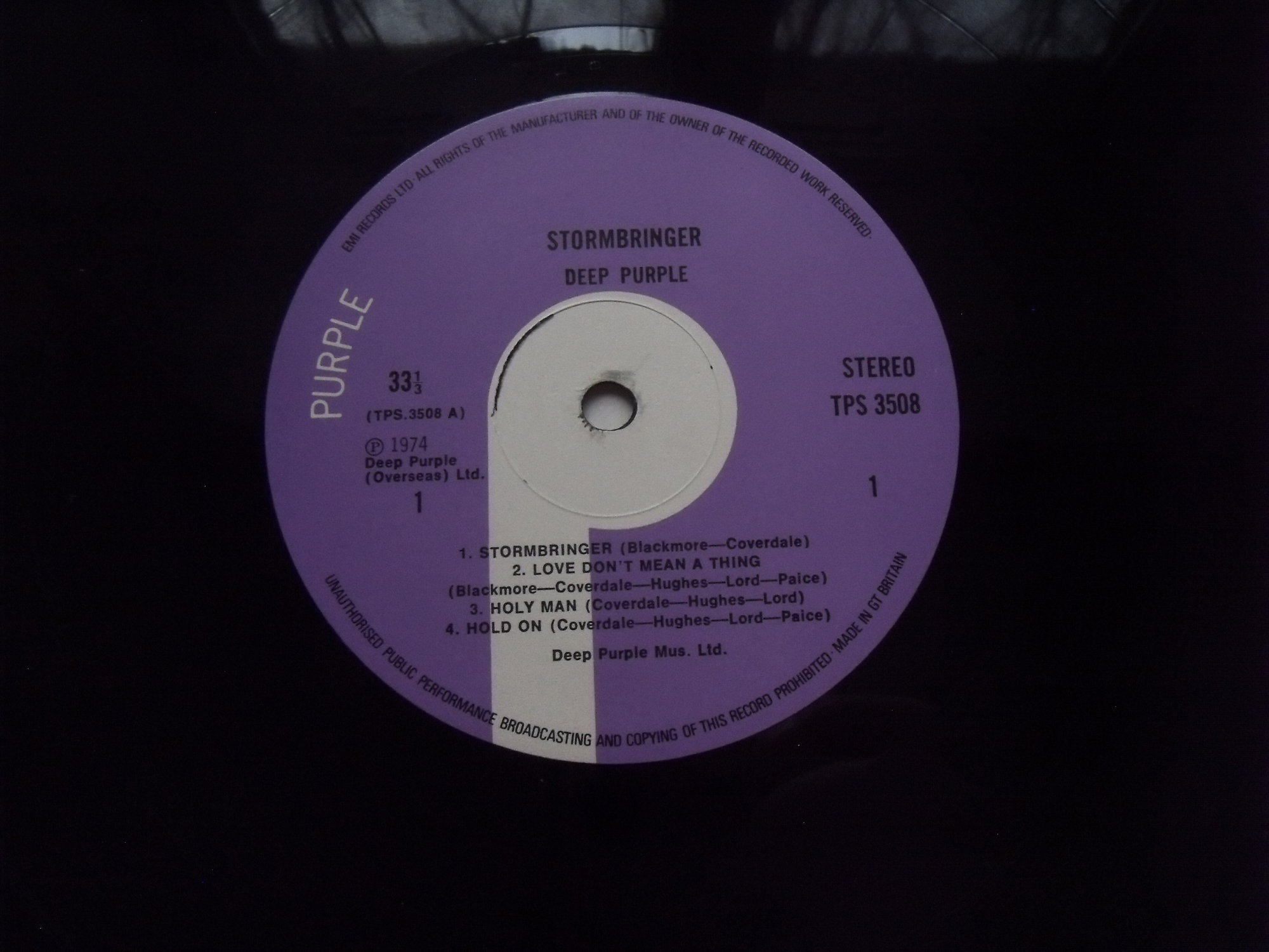 DEEP PURPLE Stormbringer 2 DEEP PURPLE Stormbringer 2