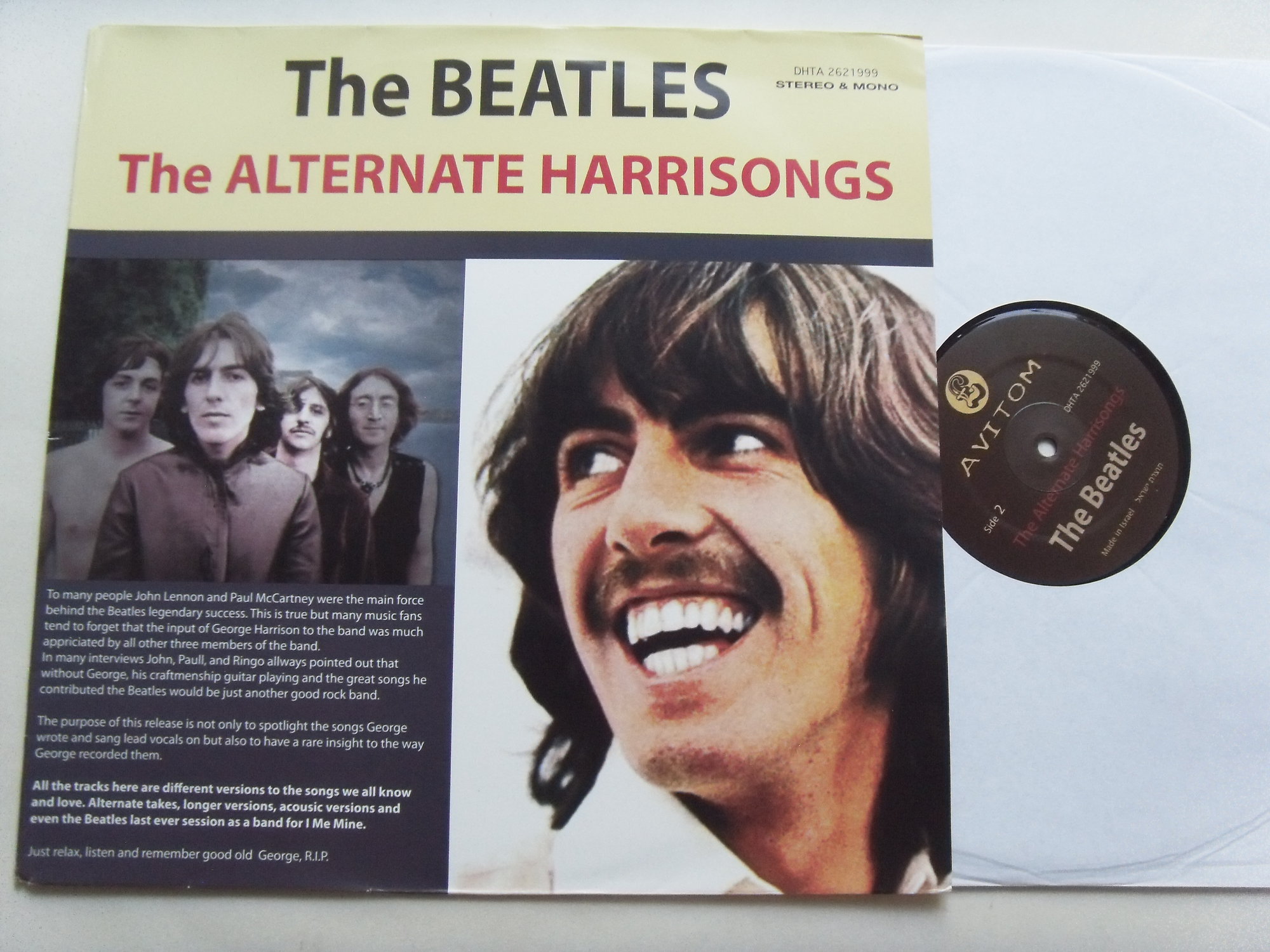 BEATLES The Alternate Harrisongs 2 BEATLES The Alternate Harrisongs 2