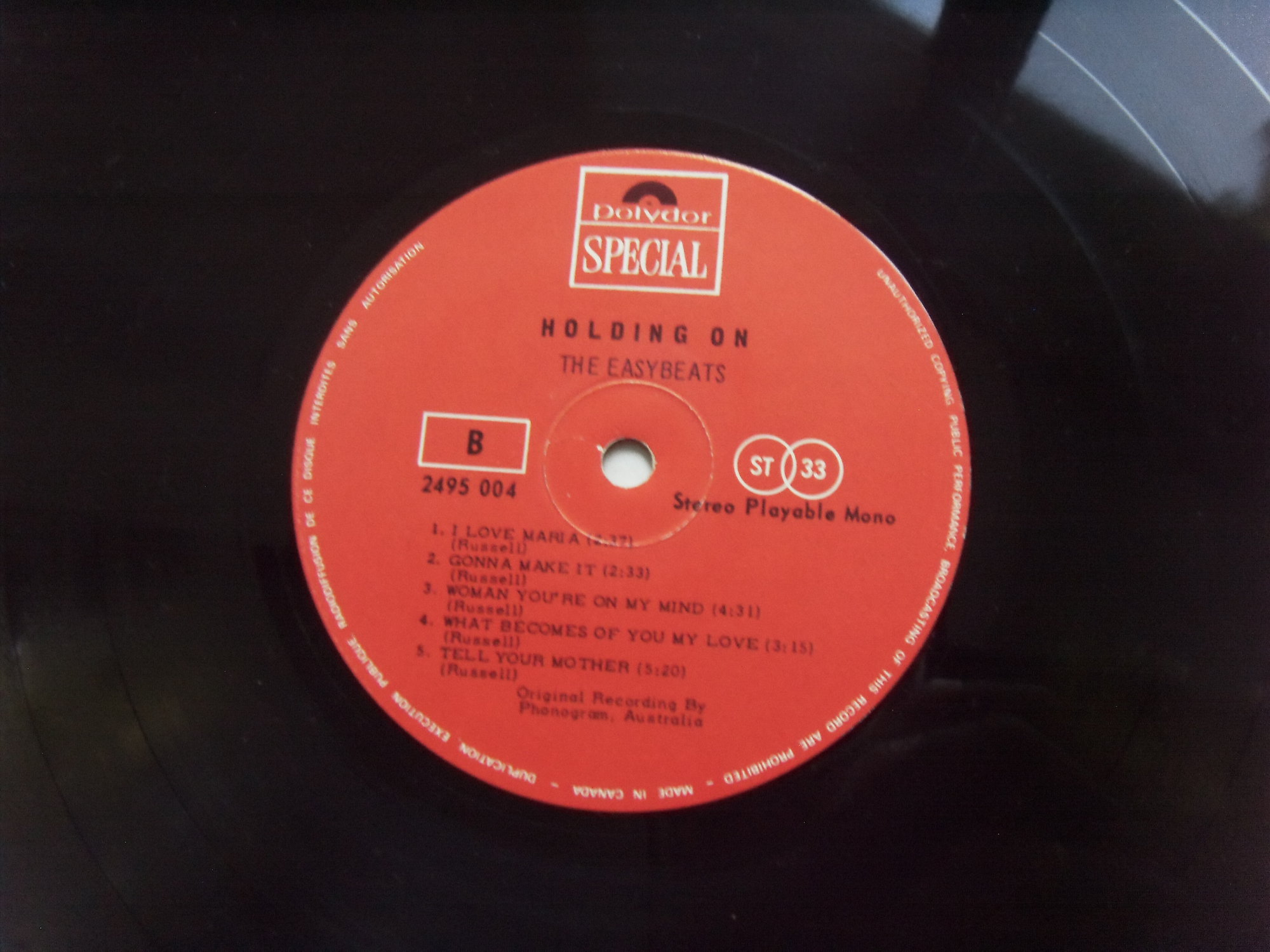 EASYBEATS Holding on 2 EASYBEATS Holding on 2