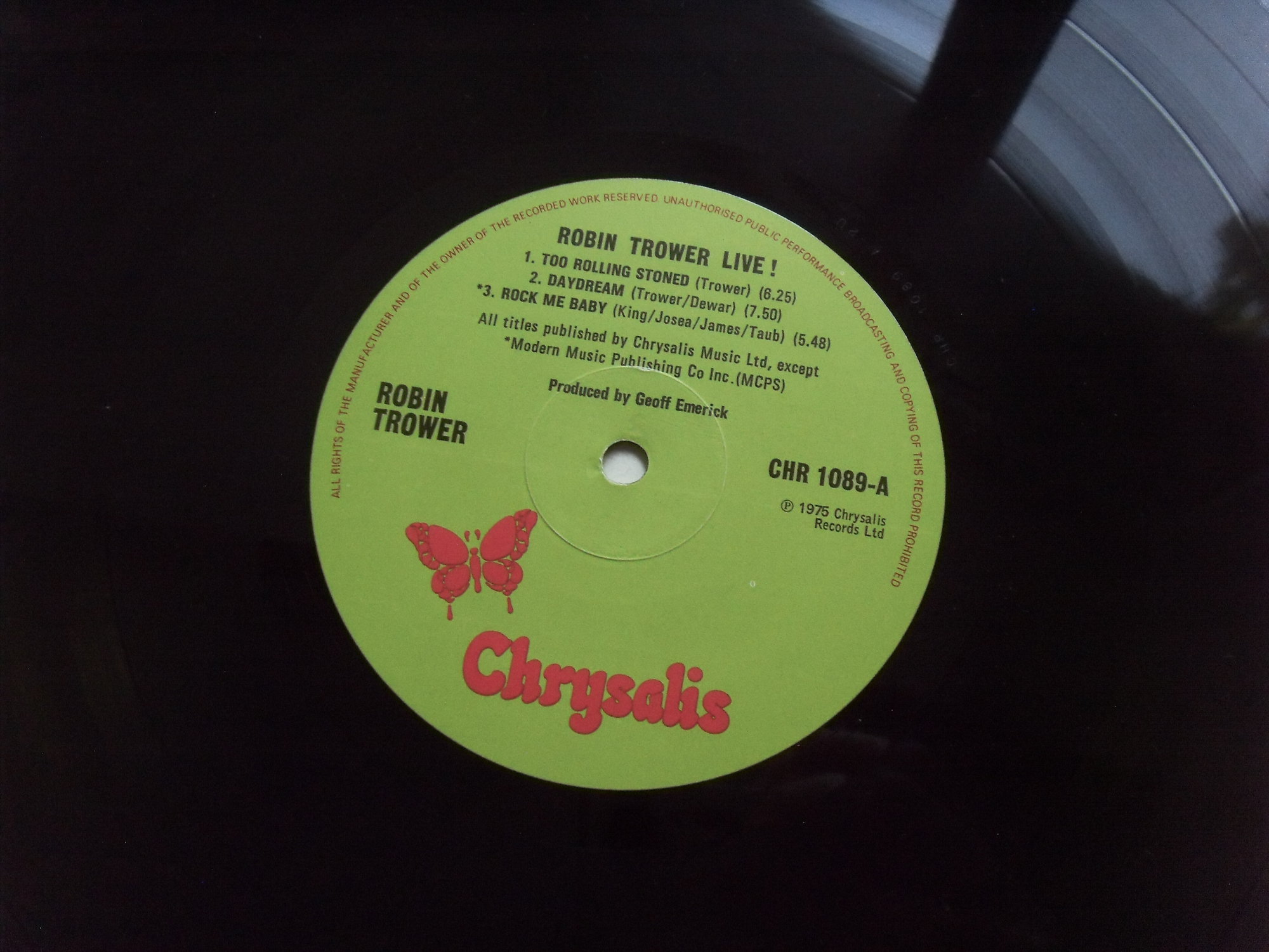 Robin TROWER Live! 2 Robin TROWER Live! 2