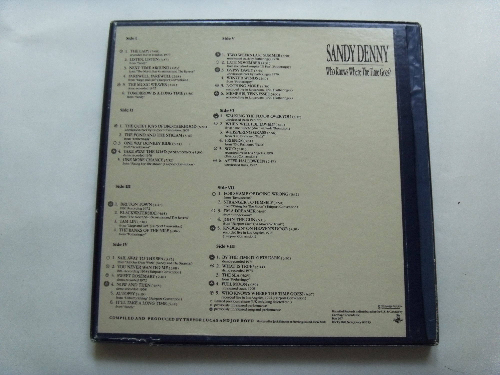 Sandy DENNY Who Knows Where The Time Goes? 2 Sandy DENNY Who Knows Where The Time Goes? 2