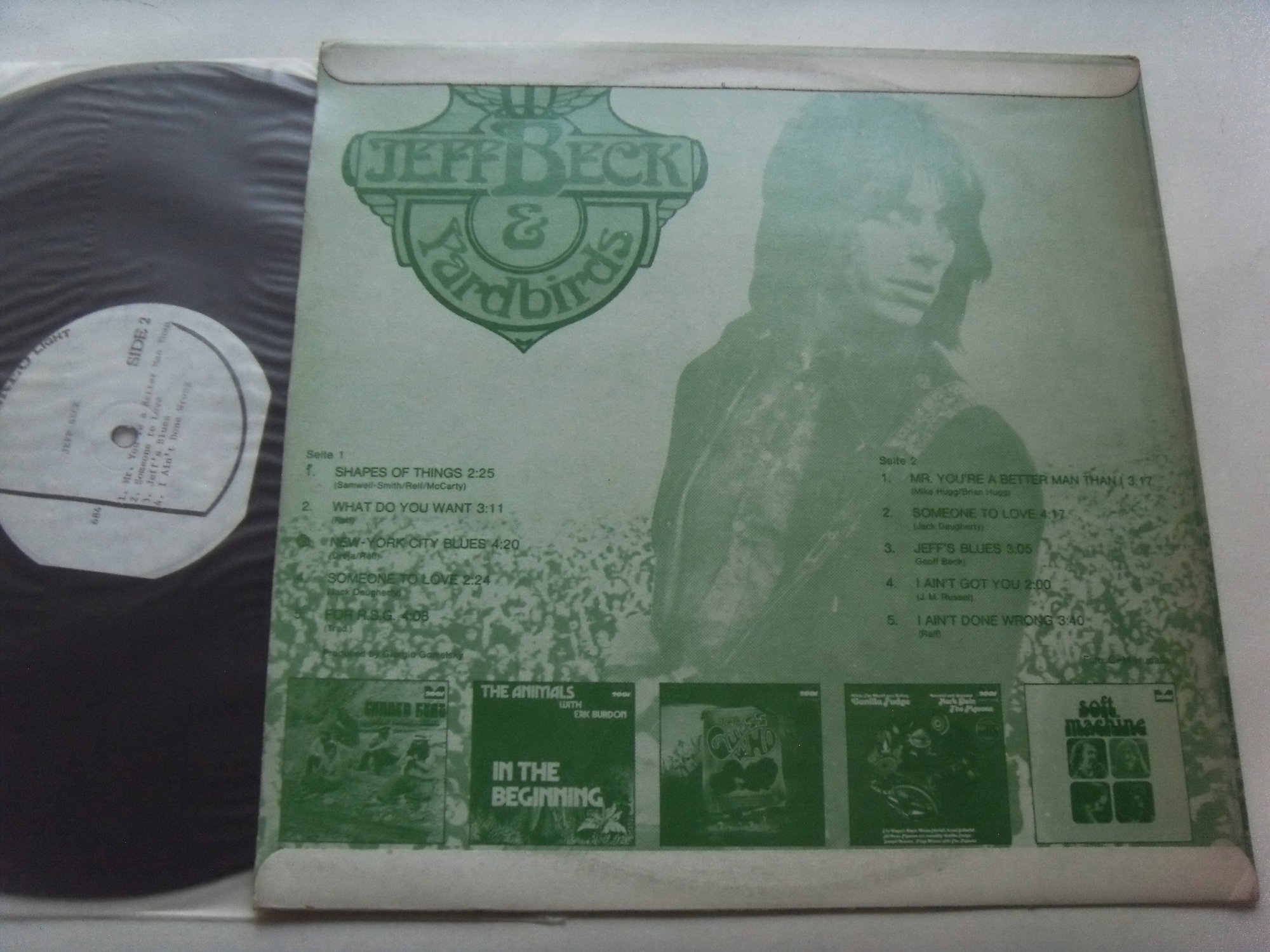 YARDBIRDS Jeff Beck & Yardbirds 2 YARDBIRDS Jeff Beck & Yardbirds 2