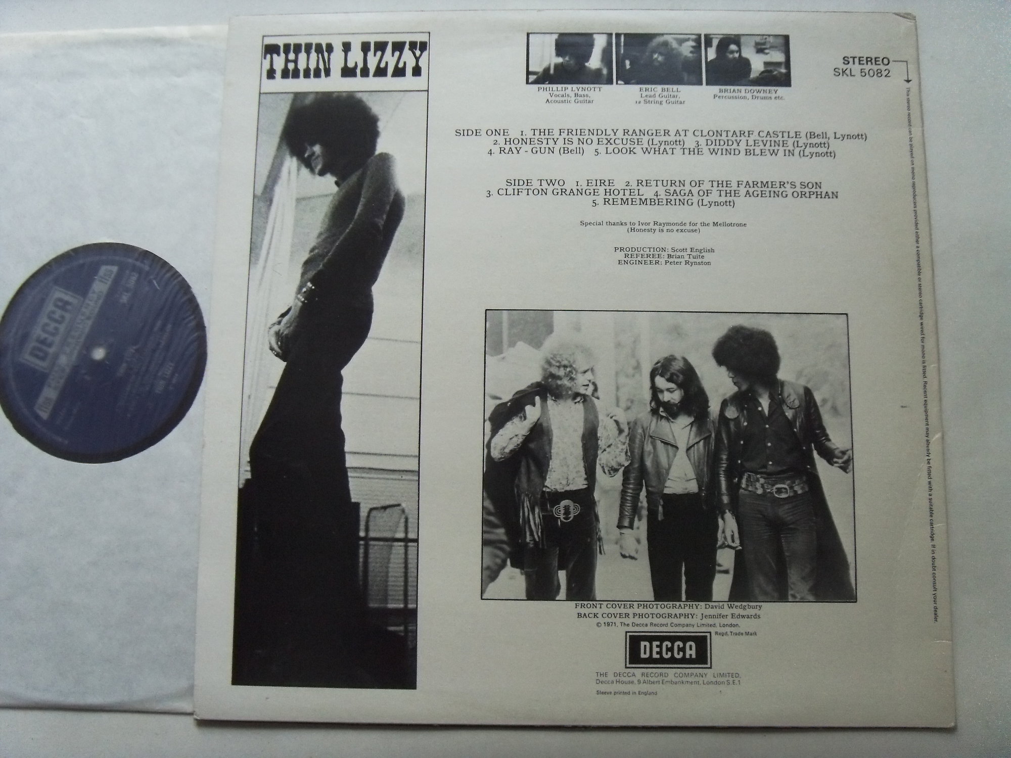THIN LIZZY Thin Lizzy 2 THIN LIZZY Thin Lizzy 2