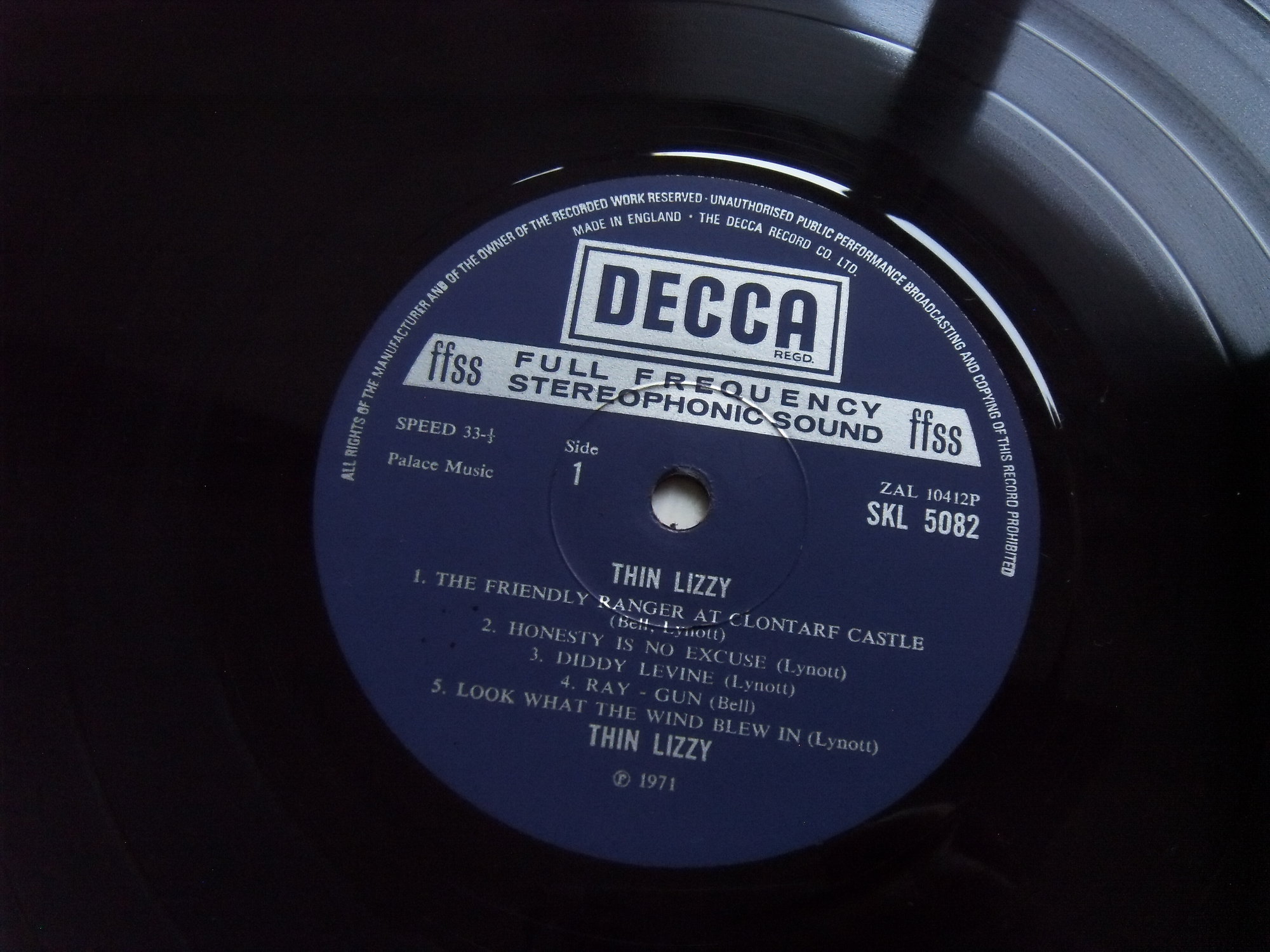 THIN LIZZY Thin Lizzy 2 THIN LIZZY Thin Lizzy 2