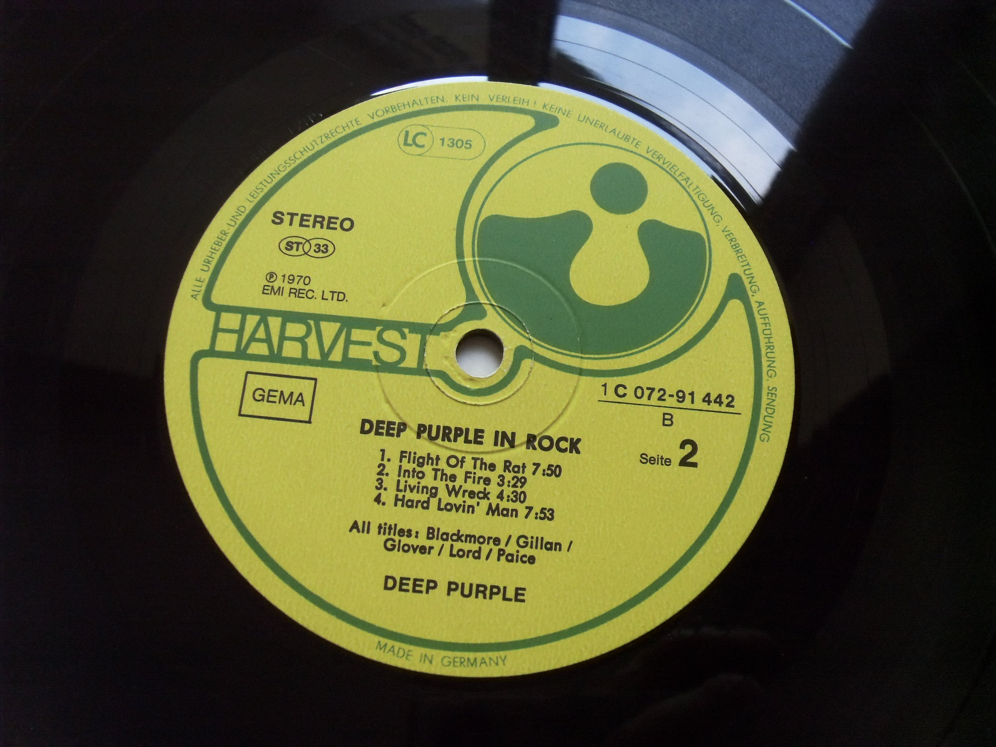 DEEP PURPLE In Rock 2 DEEP PURPLE In Rock 2