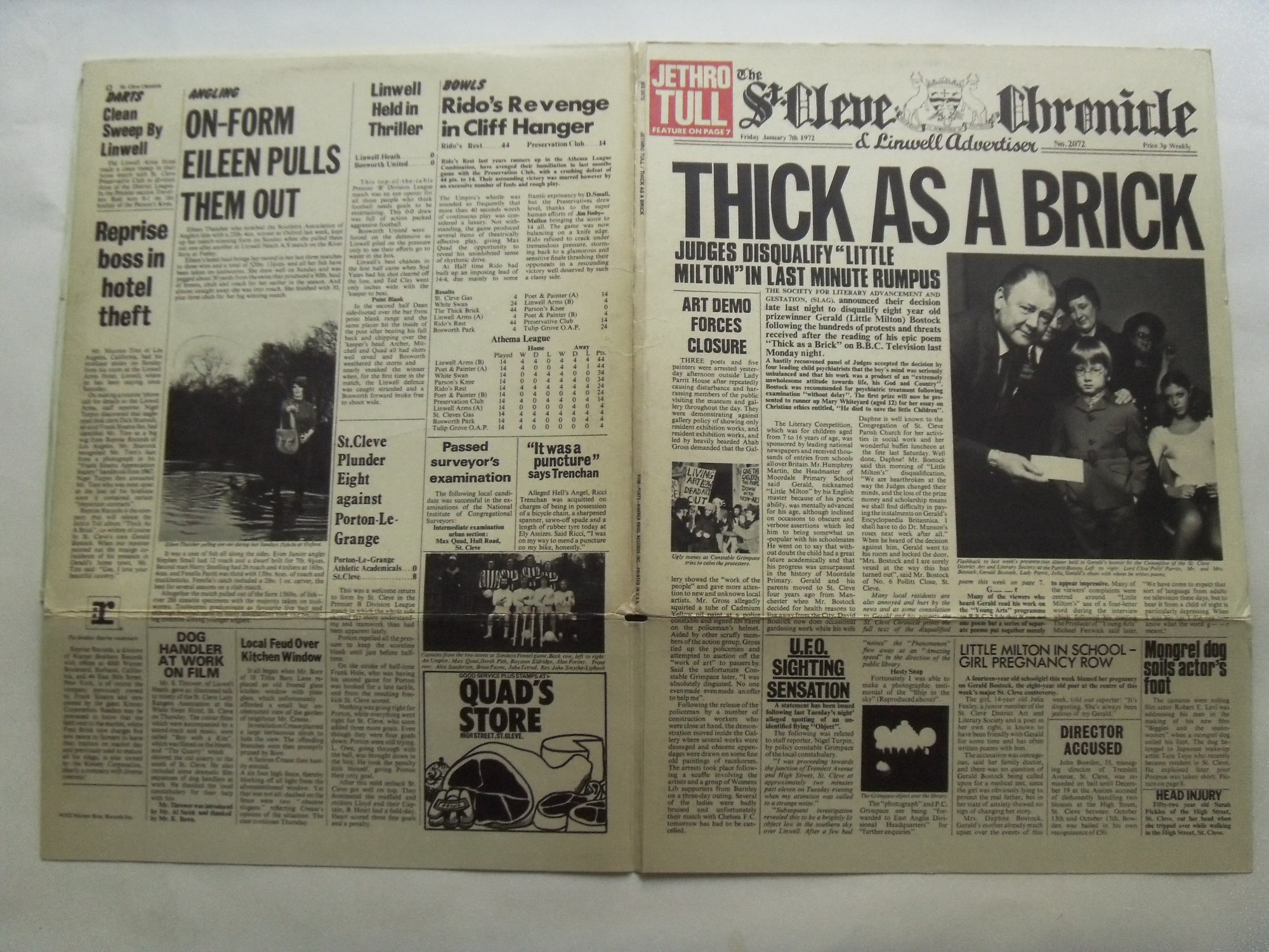 JETHRO TULL Thick as a Brick 2 JETHRO TULL Thick as a Brick 2