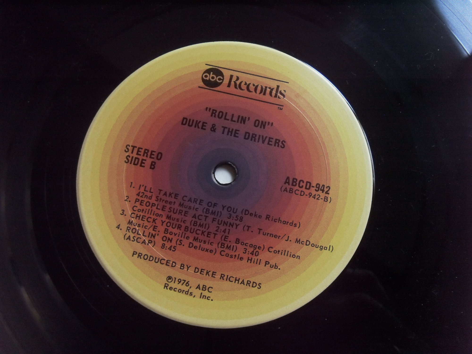 DUKE & THE DRIVERS Rollin' On 2 DUKE & THE DRIVERS Rollin' On 2