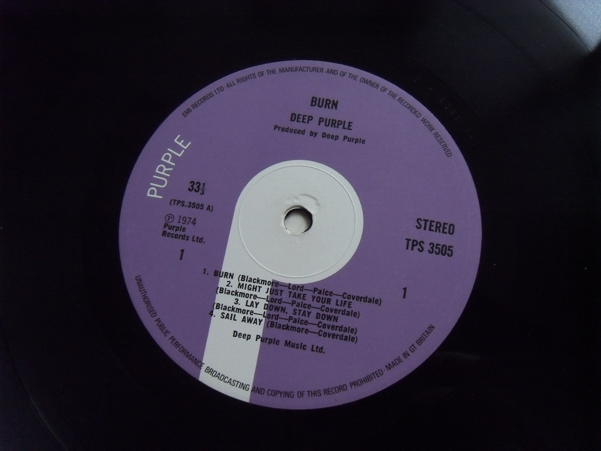 DEEP PURPLE Burn 2 DEEP PURPLE Burn 2