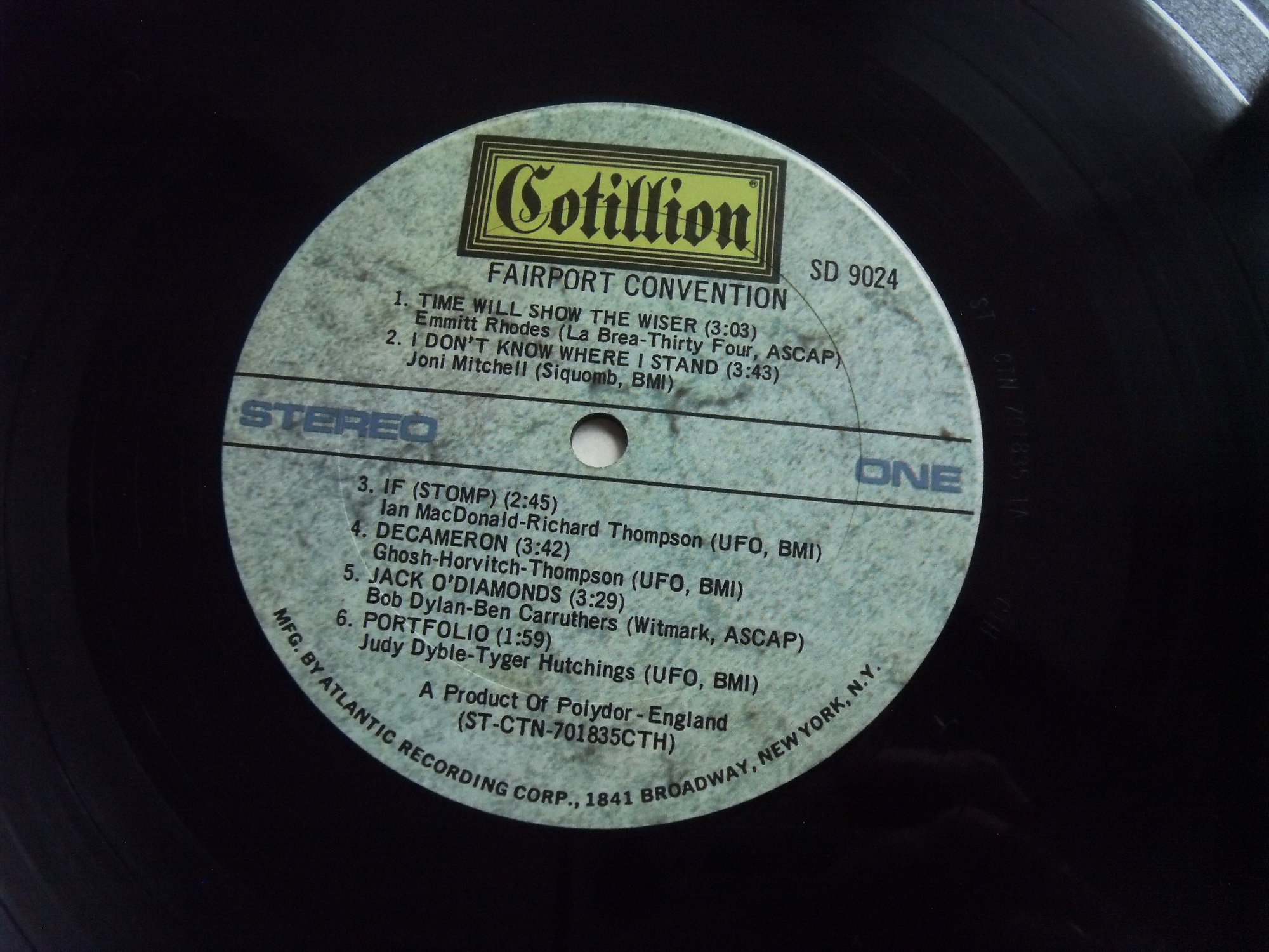 FAIRPORT CONVENTION Fairport convention 2 FAIRPORT CONVENTION Fairport convention 2
