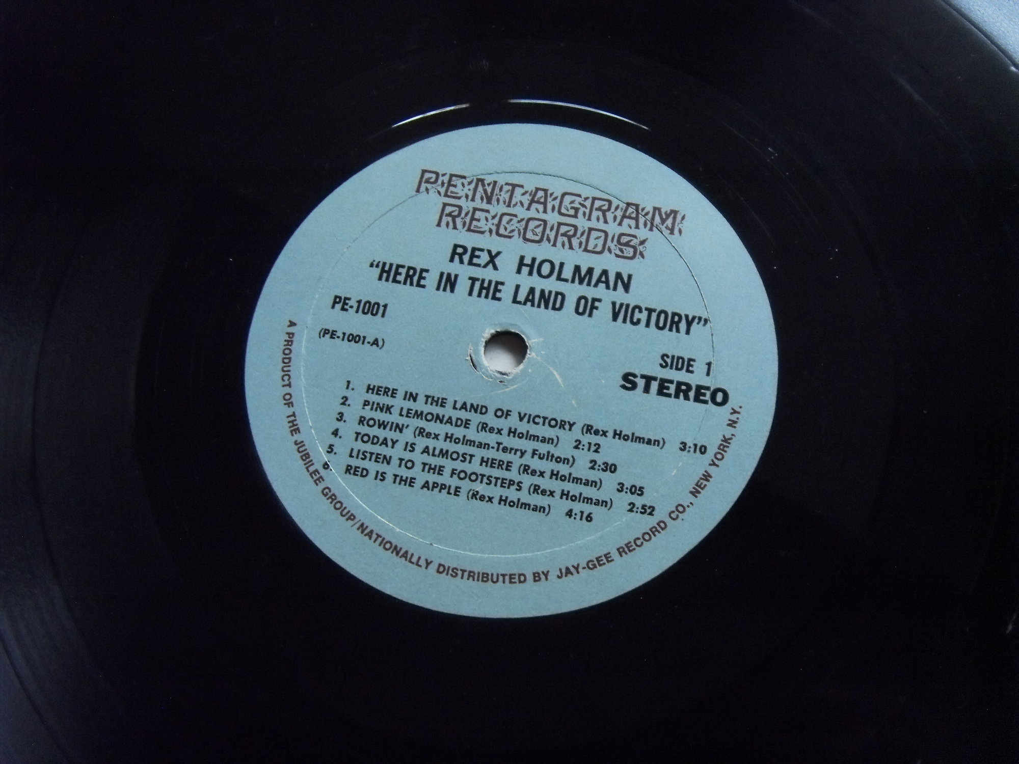 Rex HOLMAN Here in the Land of Victory 2 Rex HOLMAN Here in the Land of Victory 2