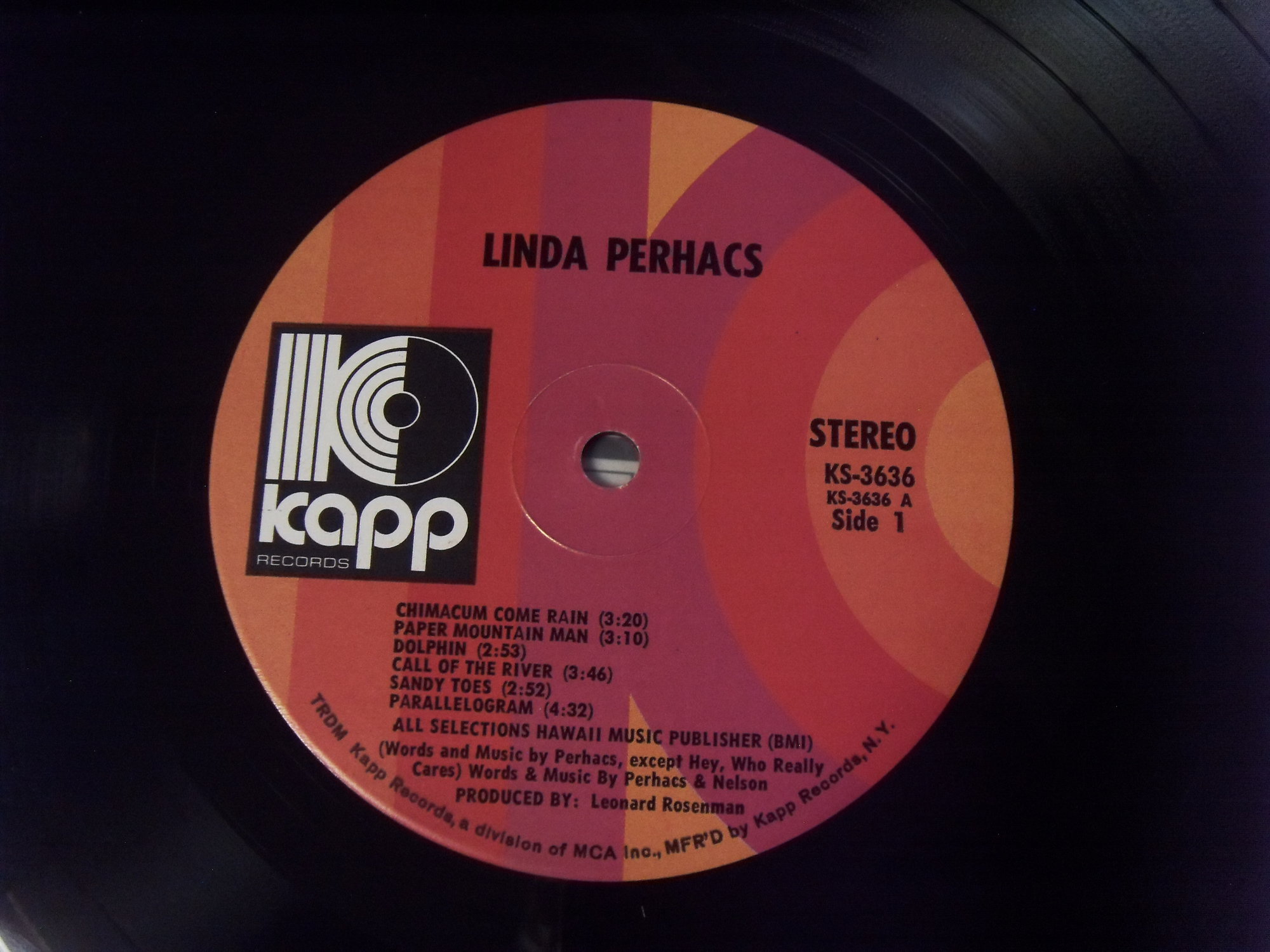 Linda PERHACS Parallelograms 2 Linda PERHACS Parallelograms 2