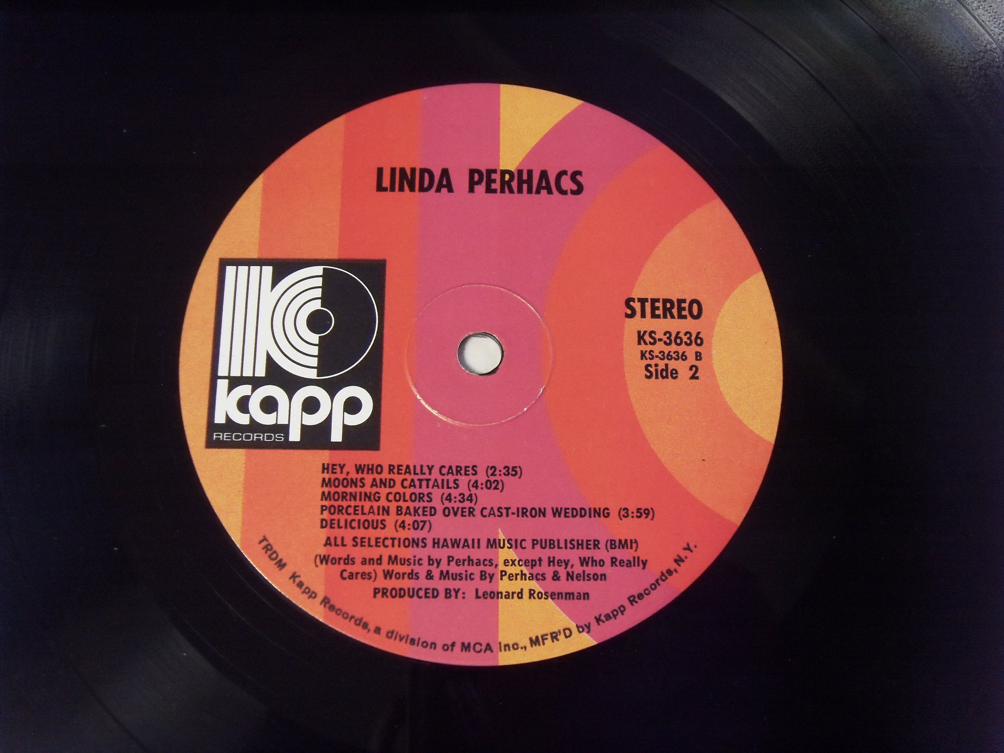 Linda PERHACS Parallelograms 2 Linda PERHACS Parallelograms 2