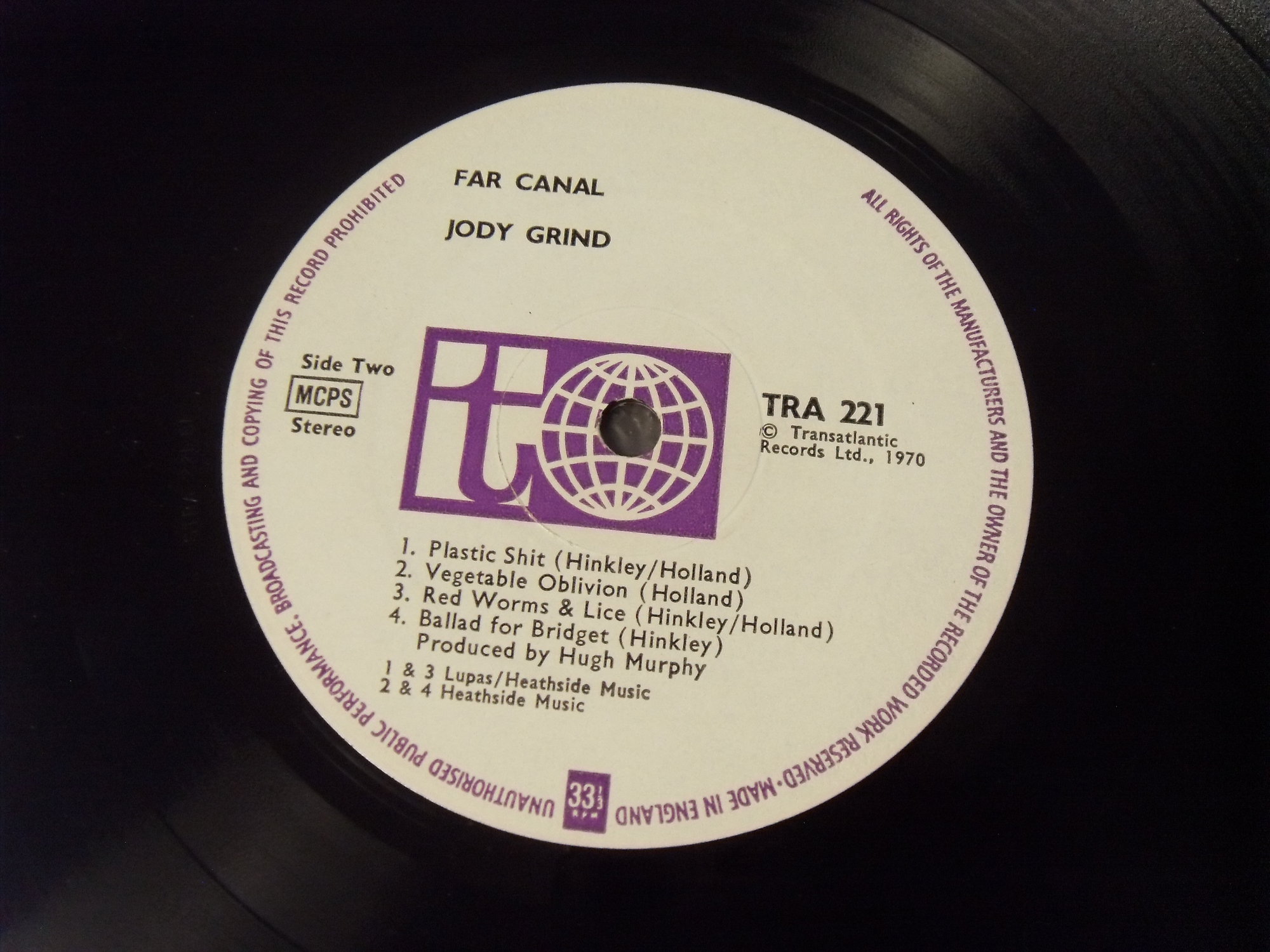 JODY GRIND Far Canal 2 JODY GRIND Far Canal 2