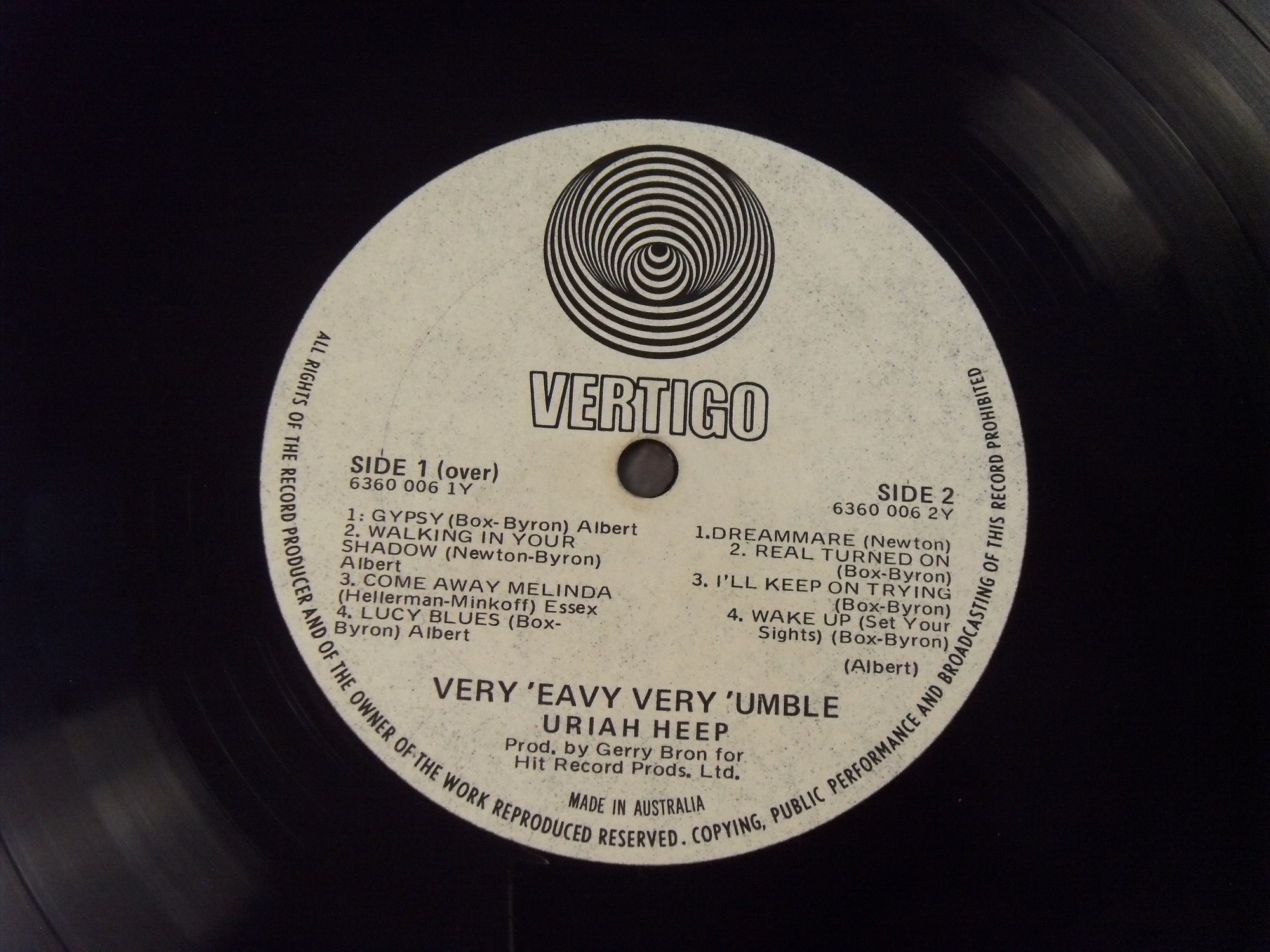 URIAH HEEP Very 'eavy very 'umble 2 URIAH HEEP Very 'eavy very 'umble 2