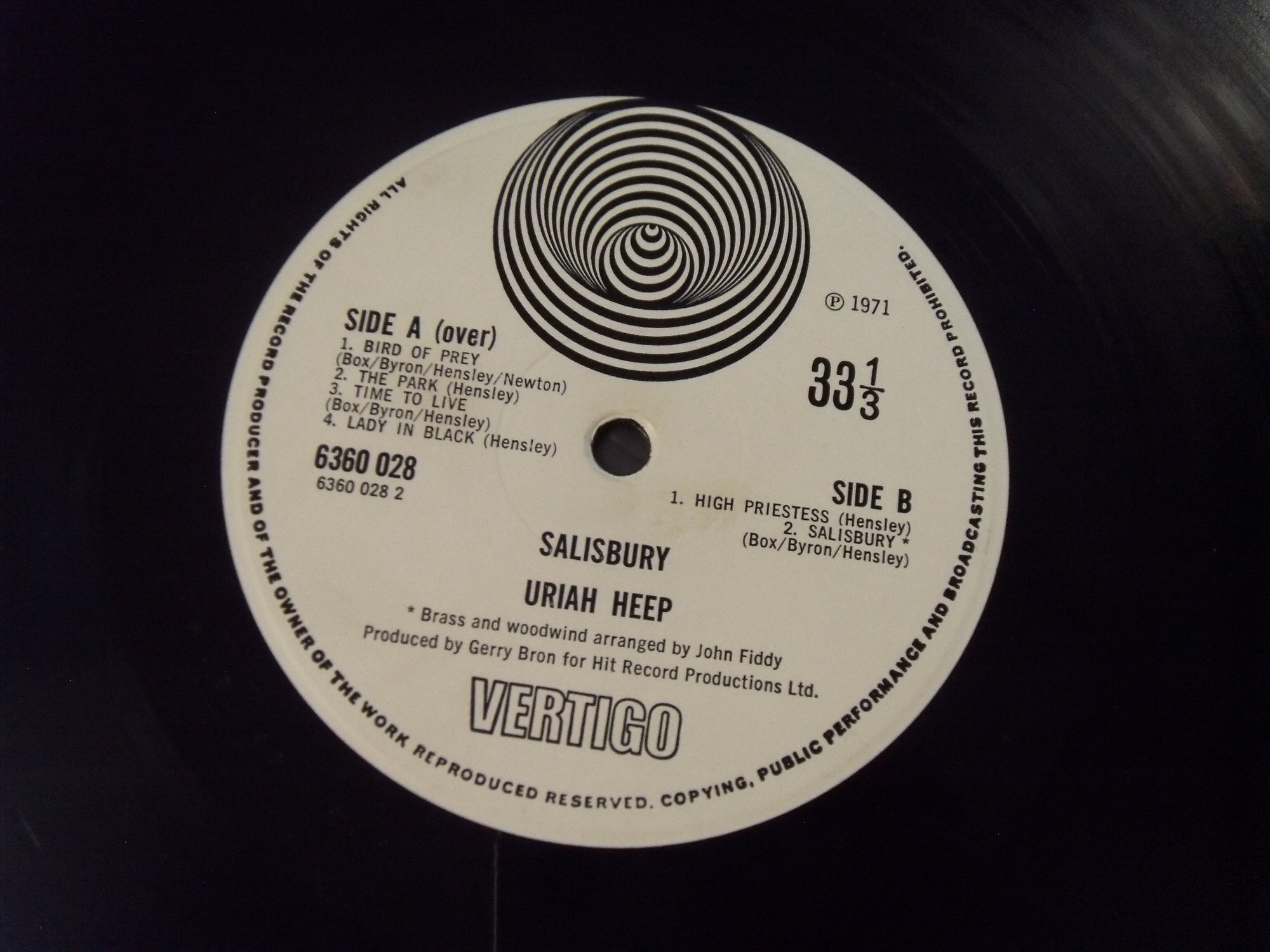 URIAH HEEP Salisbury 2 URIAH HEEP Salisbury 2