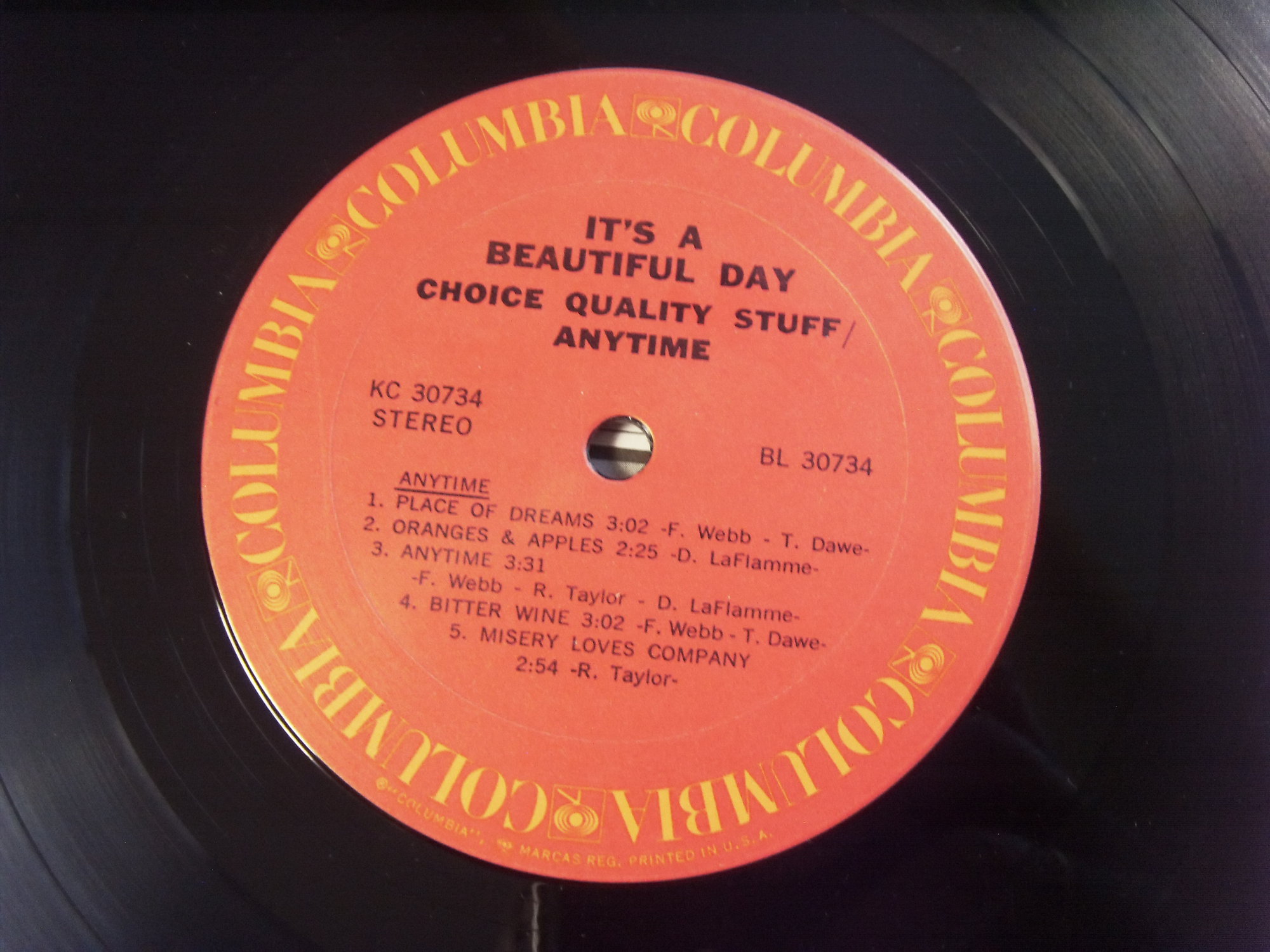 IT'S A BEAUTIFUL DAY Choice quality stuff anytime 2 IT'S A BEAUTIFUL DAY Choice quality stuff anytime 2