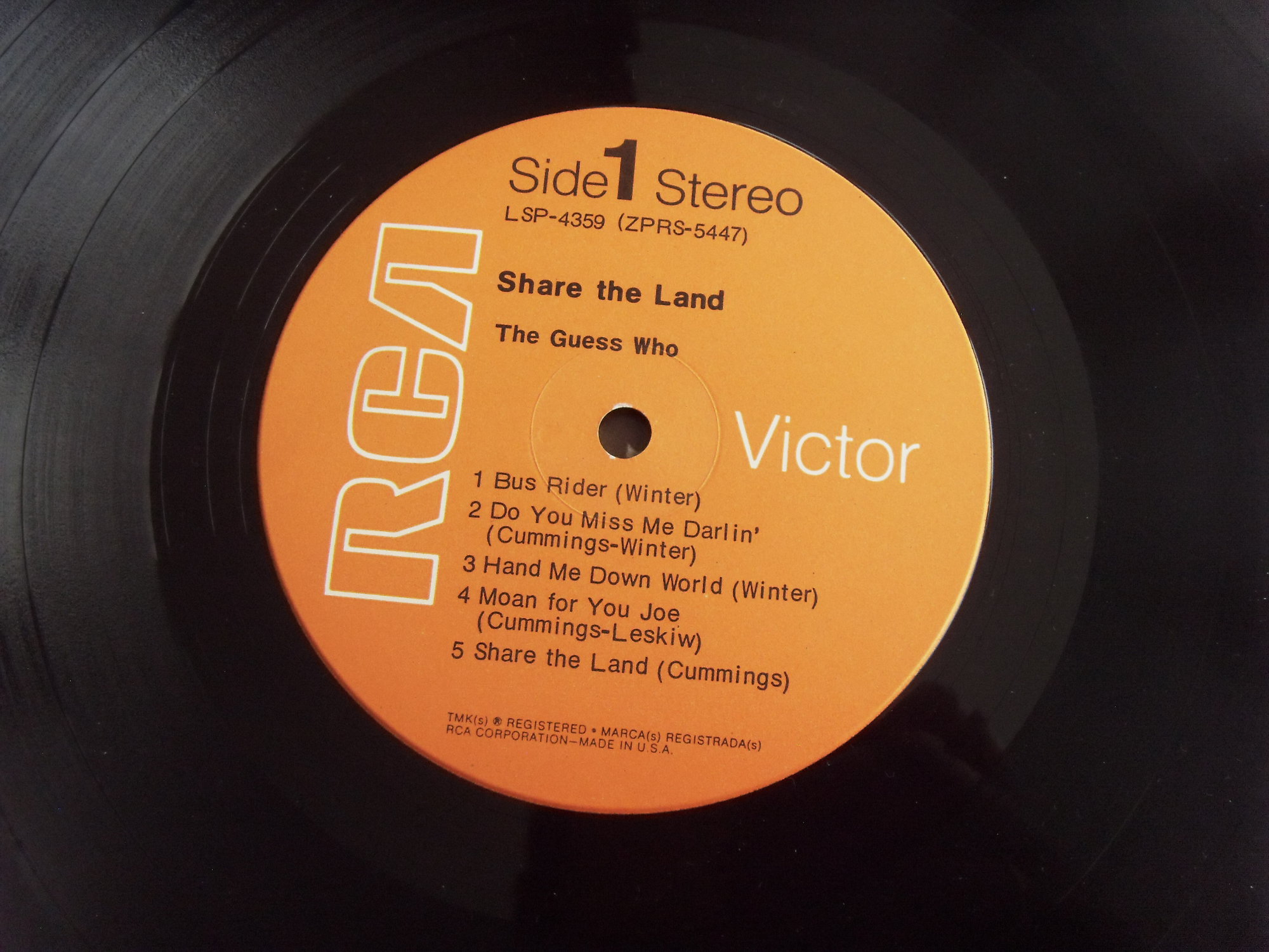THE GUESS WHO Share the land 2 THE GUESS WHO Share the land 2