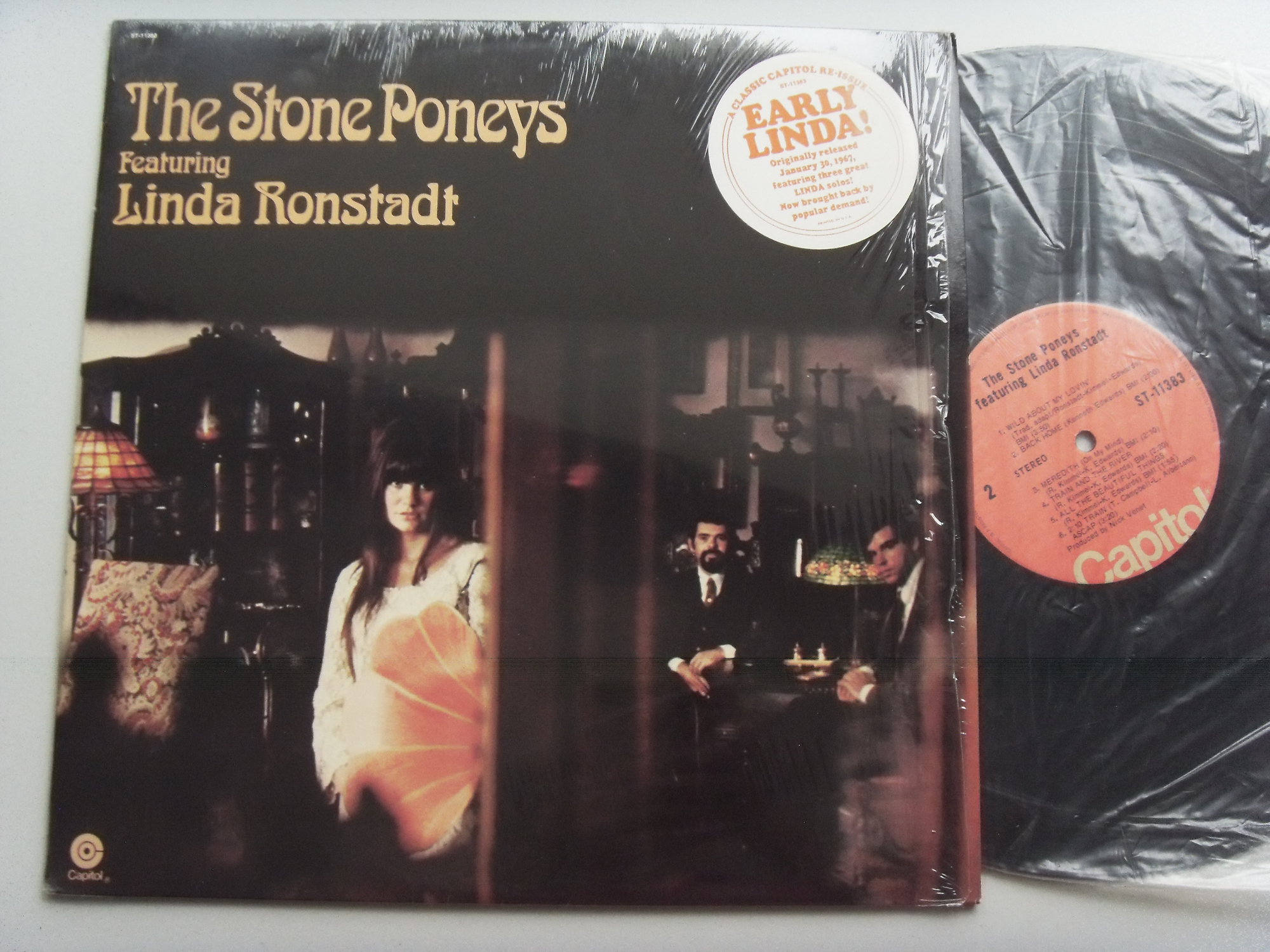THE STONE PONEYS The Stone Poneys featuring Linda Ronstadt 2 THE STONE PONEYS The Stone Poneys featuring Linda Ronstadt 2