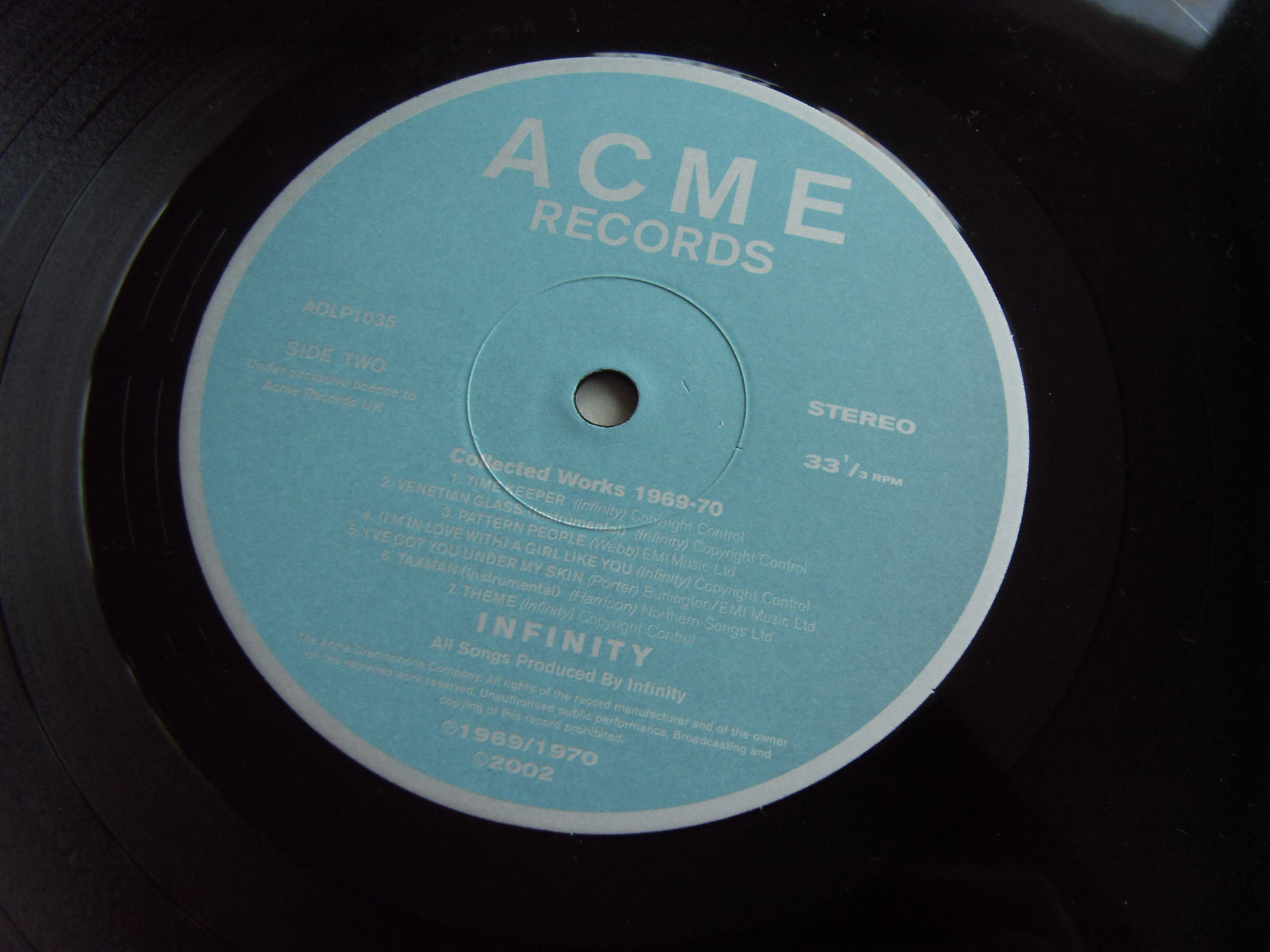 INFINITY Collected works 1969-70 2 INFINITY Collected works 1969-70 2