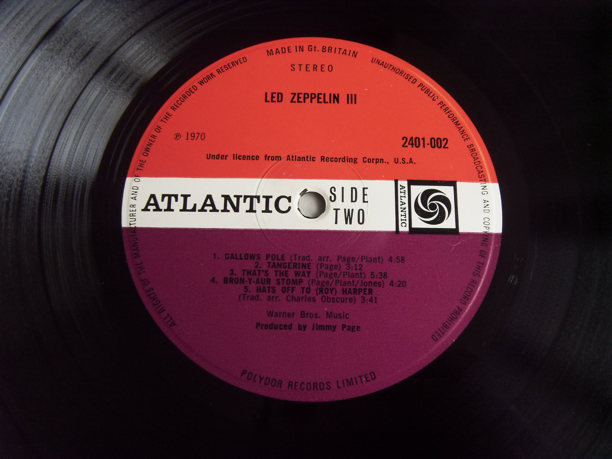 LED ZEPPELIN Led Zeppelin III 2 LED ZEPPELIN Led Zeppelin III 2