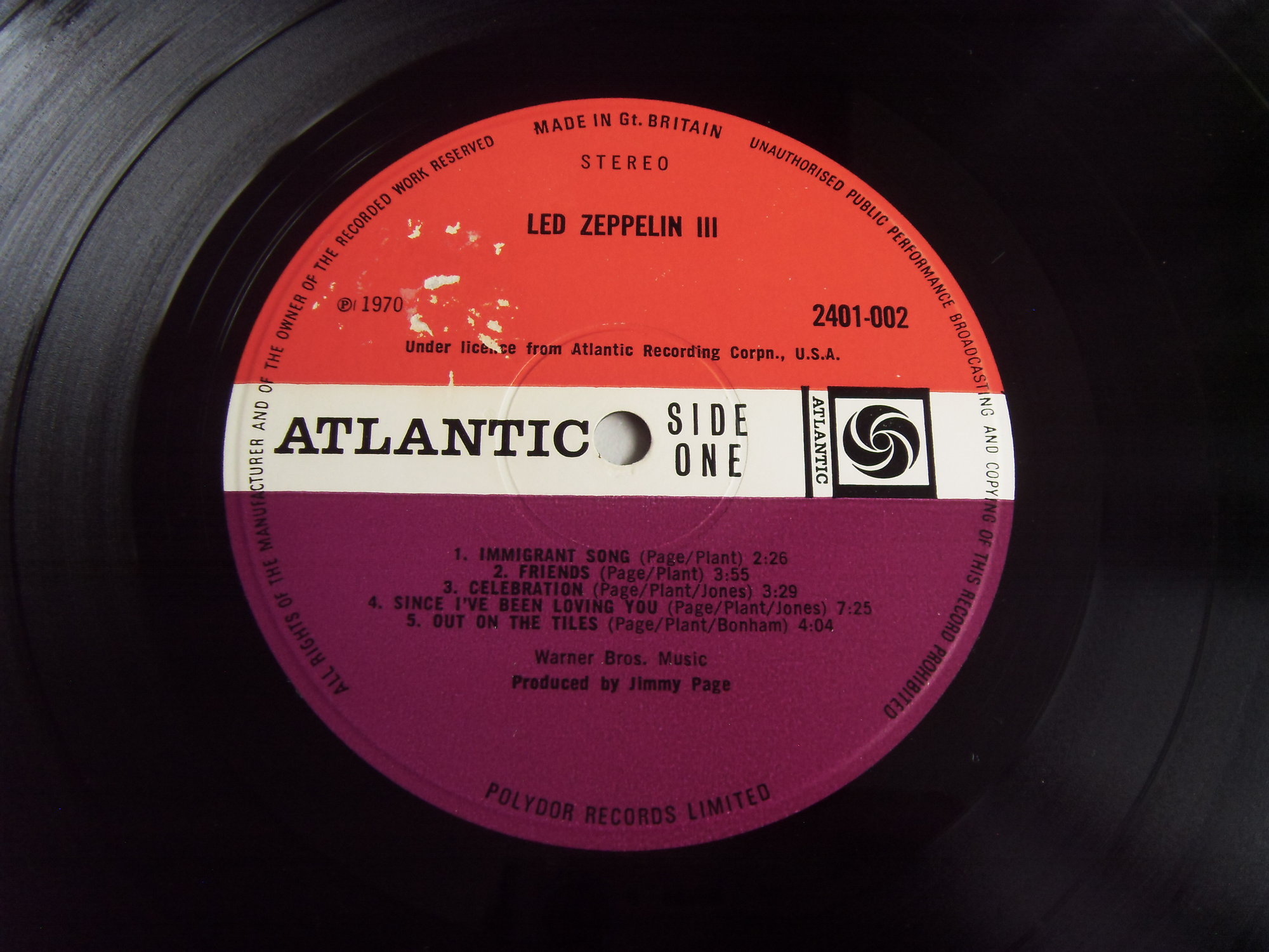 LED ZEPPELIN Led Zeppelin III 2 LED ZEPPELIN Led Zeppelin III 2