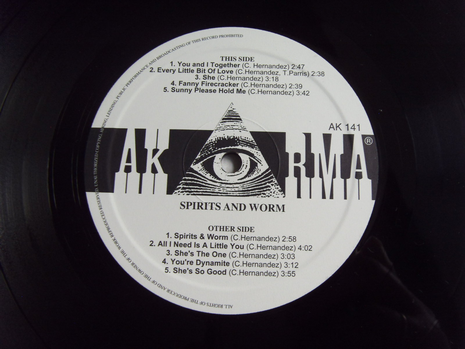 SPIRITS AND WORM Spirits and worm 2 SPIRITS AND WORM Spirits and worm 2