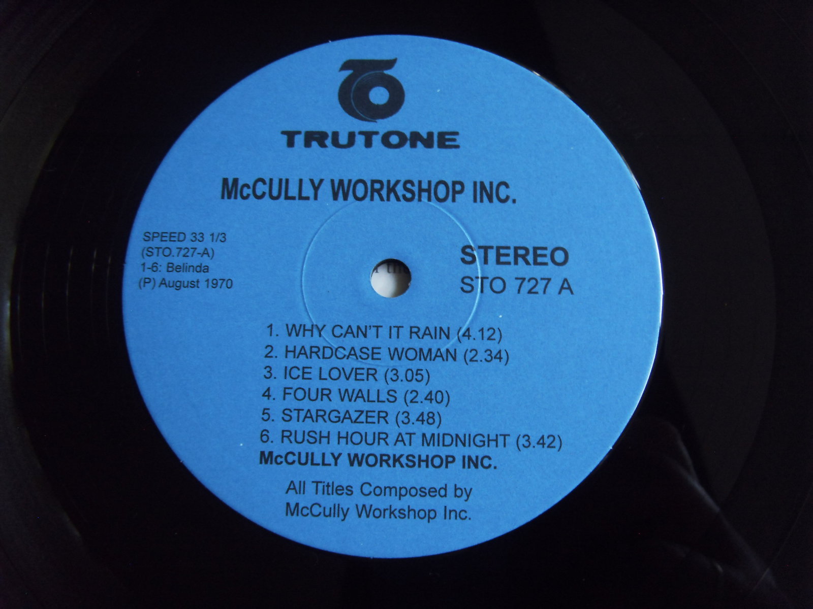 McCULLY WORKSHOP McCully Workshop inc. 2 McCULLY WORKSHOP McCully Workshop inc. 2
