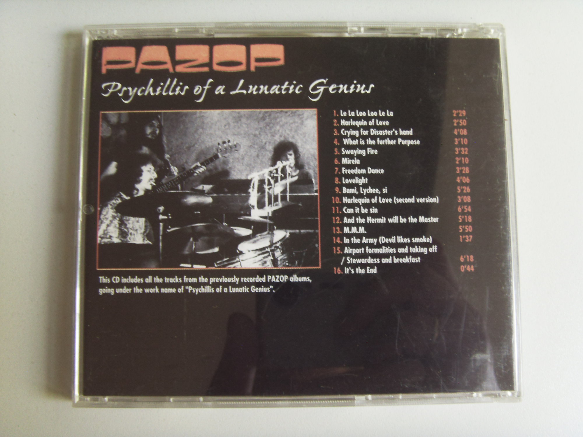 PAZOP Psychillis of a lunatic genius 2 PAZOP Psychillis of a lunatic genius 2