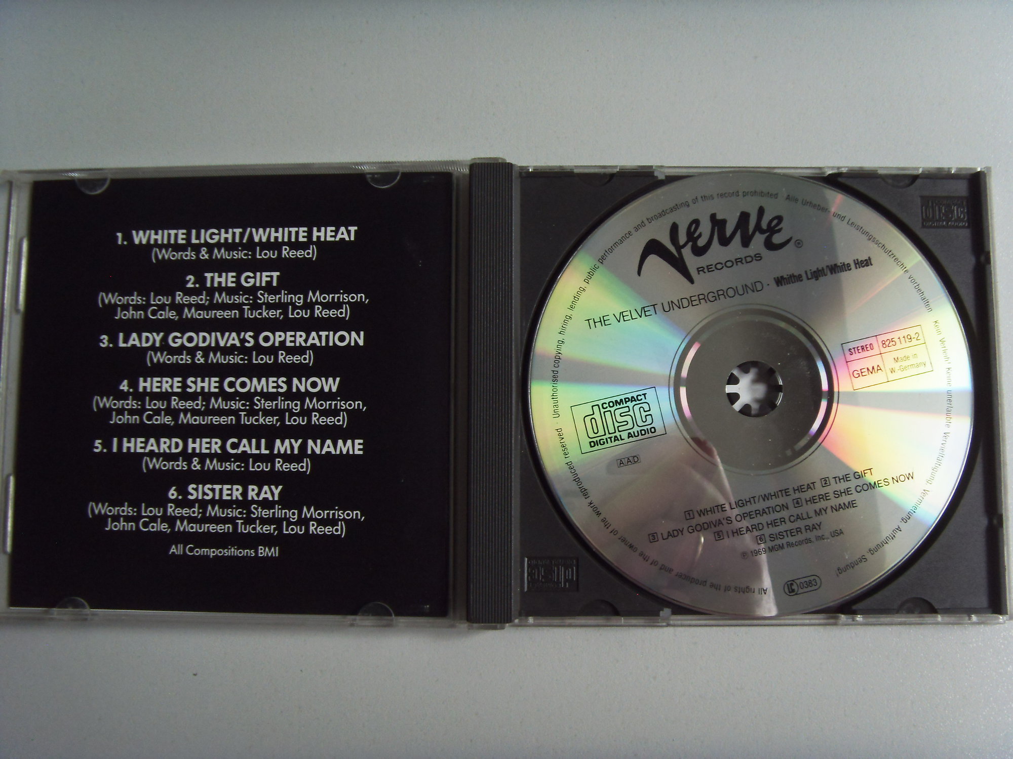 THE VELVET UNDERGROUND White light/White heat 2 THE VELVET UNDERGROUND White light/White heat 2