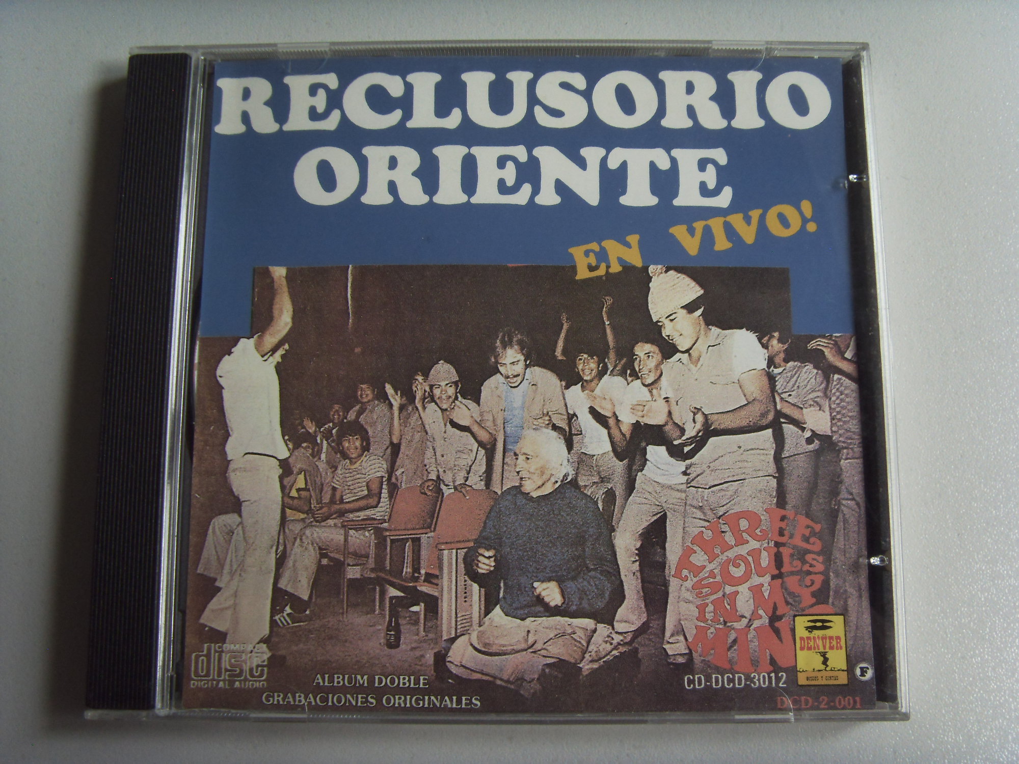 THREE SOULS IN MY MIND Reclusorio oriente en vivo! 2LP 2 THREE SOULS IN MY MIND Reclusorio oriente en vivo! 2LP 2