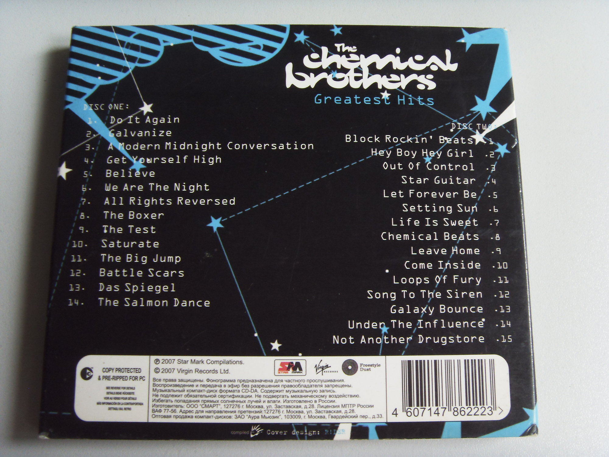 THE CHEMICAL BROTHERS Greatest hits 2 THE CHEMICAL BROTHERS Greatest hits 2