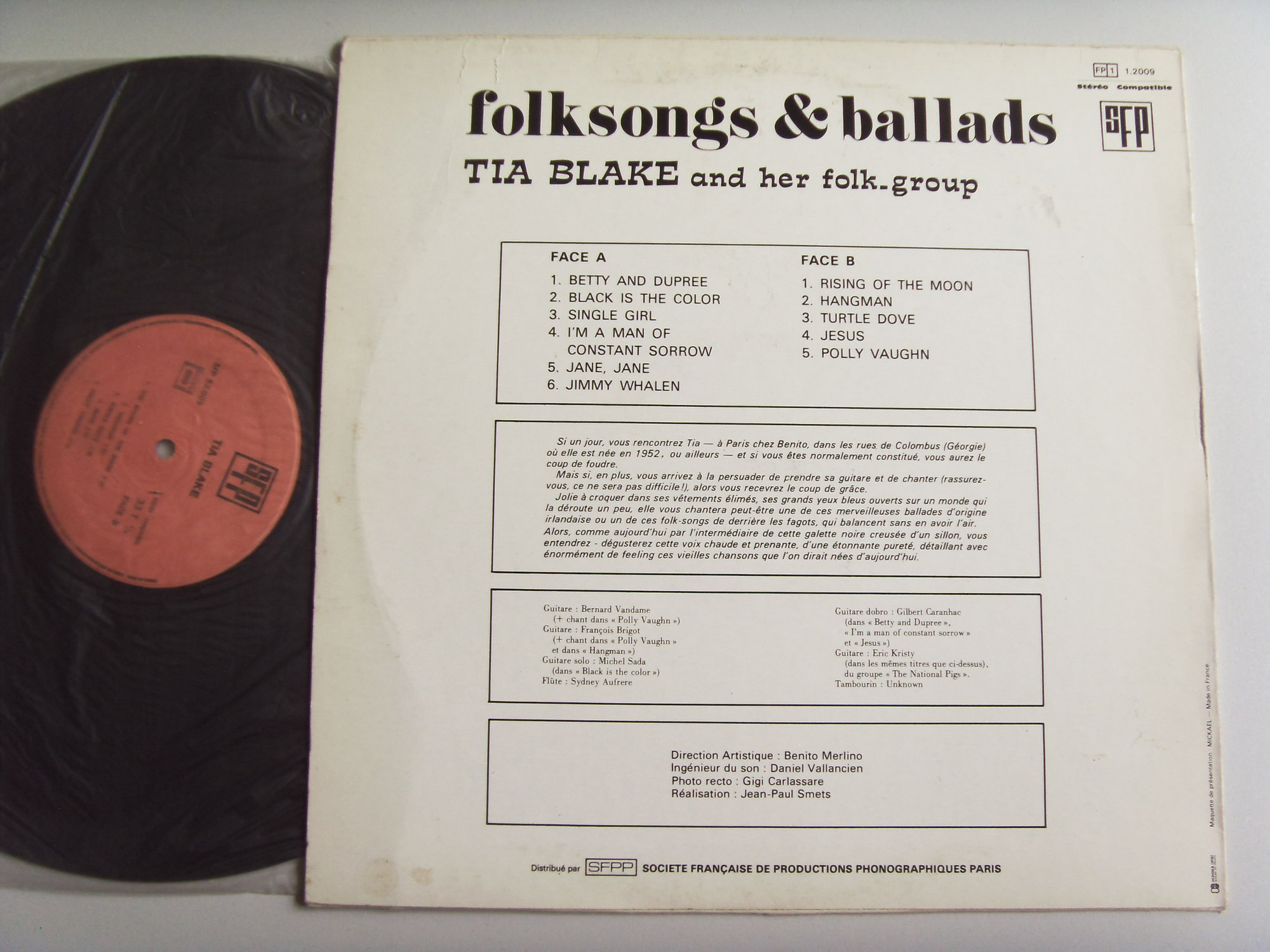 Tia BLAKE and her folk group Folksongs & ballads 2 Tia BLAKE and her folk group Folksongs & ballads 2