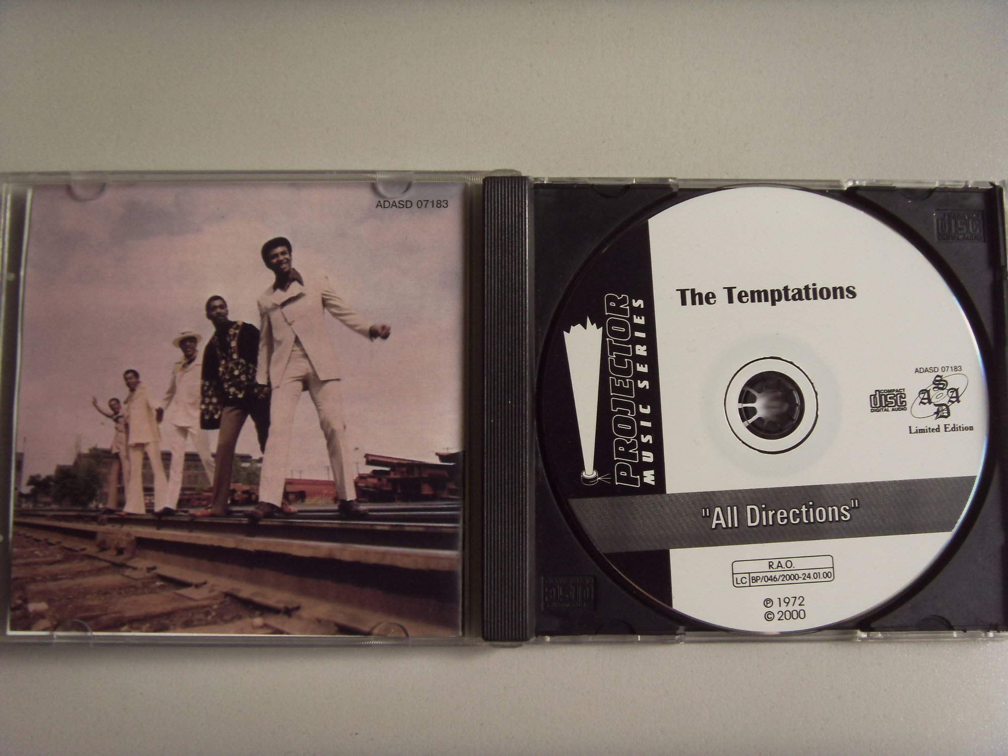 THE TEMPTATIONS All directions 1972 2 THE TEMPTATIONS All directions 1972 2