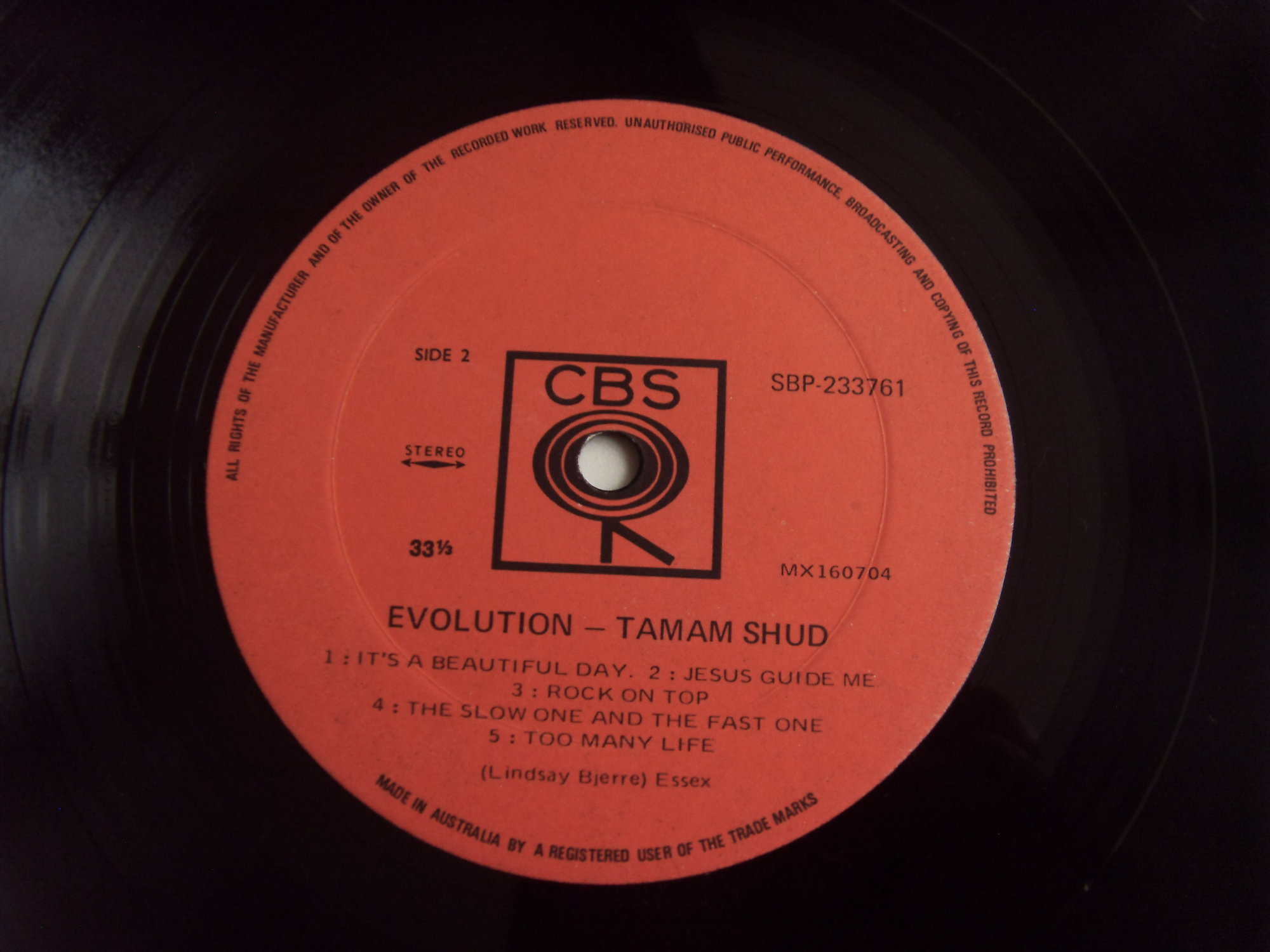 TAMAM SHUD Evolution 2 TAMAM SHUD Evolution 2
