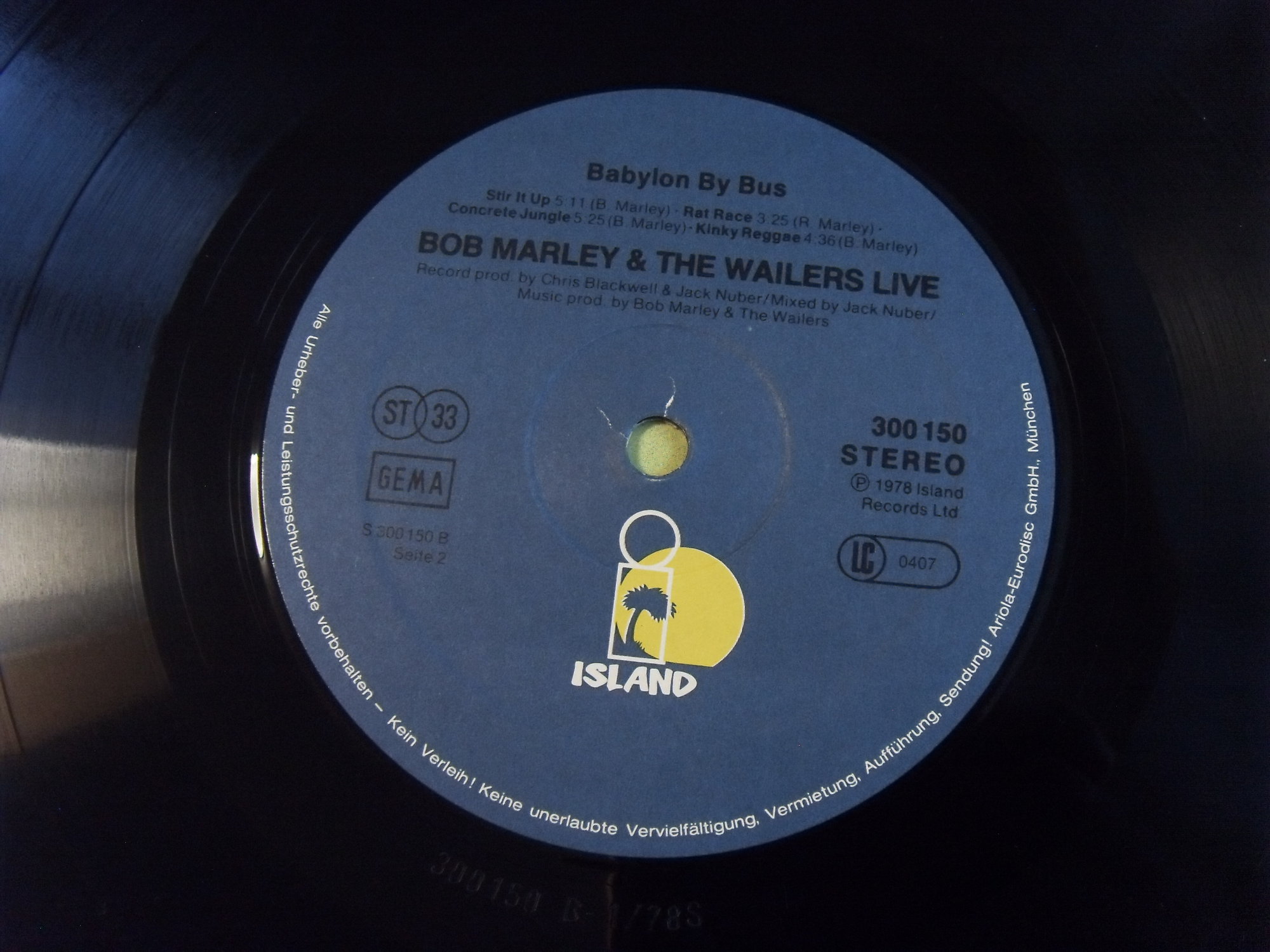 Bob MARLEY AND THE WAILERS Babylon by bus 2 Bob MARLEY AND THE WAILERS Babylon by bus 2