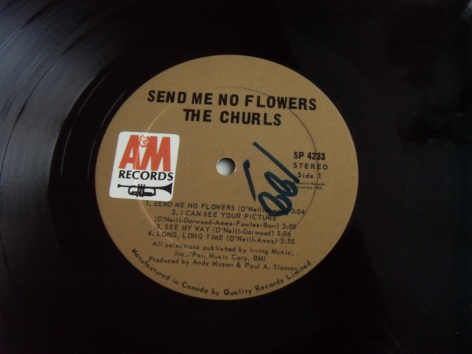 THE CHURLS Send me no flowers 2 THE CHURLS Send me no flowers 2
