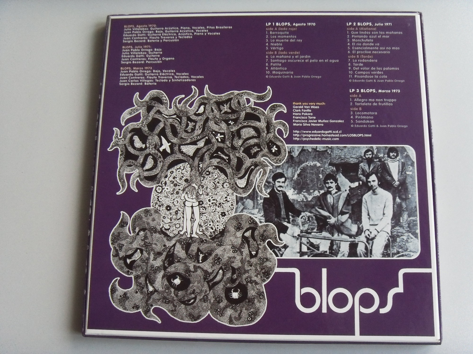 BLOPS Blops 1(1970), 2(1971), 3(1973) 3LP 2 BLOPS Blops 1(1970), 2(1971), 3(1973) 3LP 2