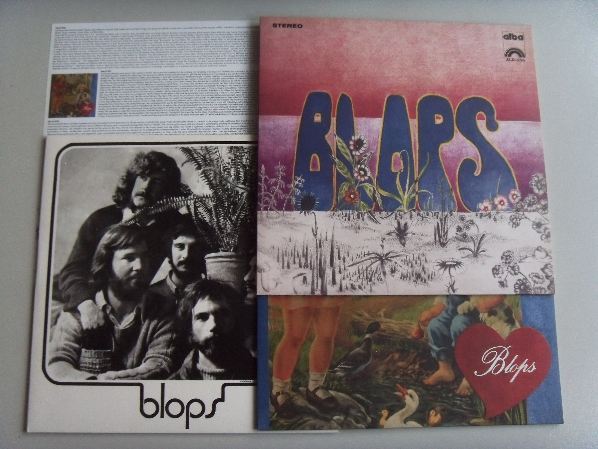 BLOPS Blops 1(1970), 2(1971), 3(1973) 3LP 2 BLOPS Blops 1(1970), 2(1971), 3(1973) 3LP 2