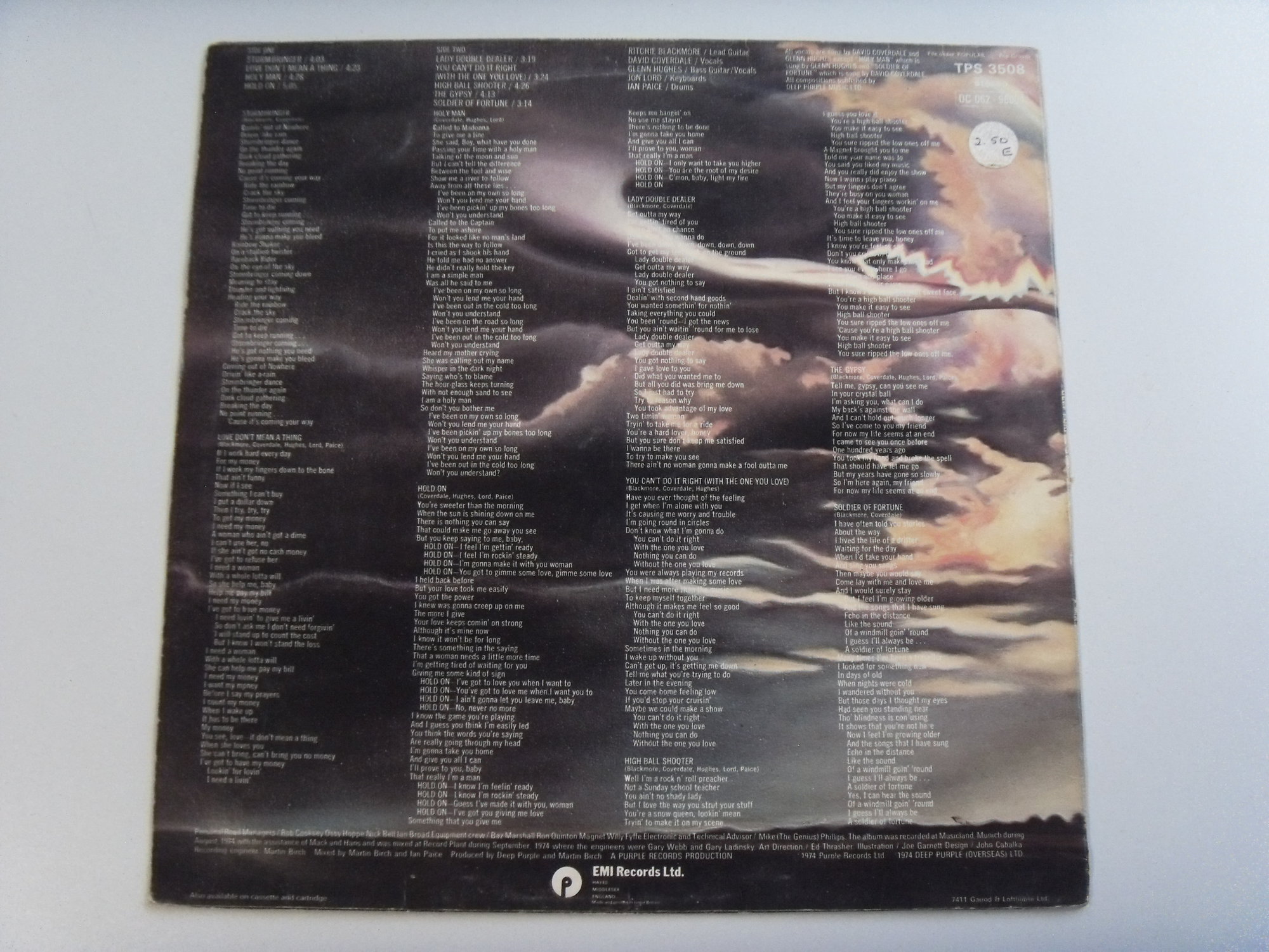 DEEP PURPLE Stormbringer 2 DEEP PURPLE Stormbringer 2