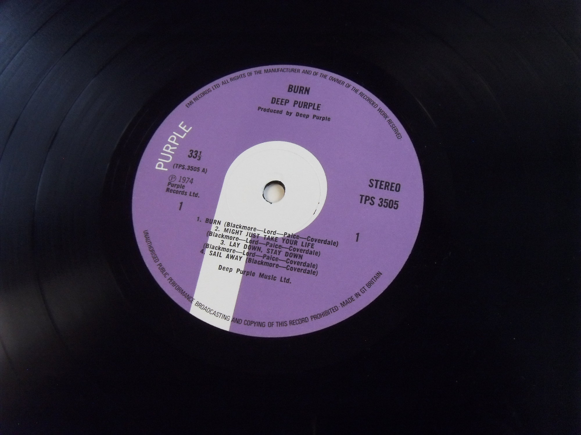 DEEP PURPLE Burn 2 DEEP PURPLE Burn 2