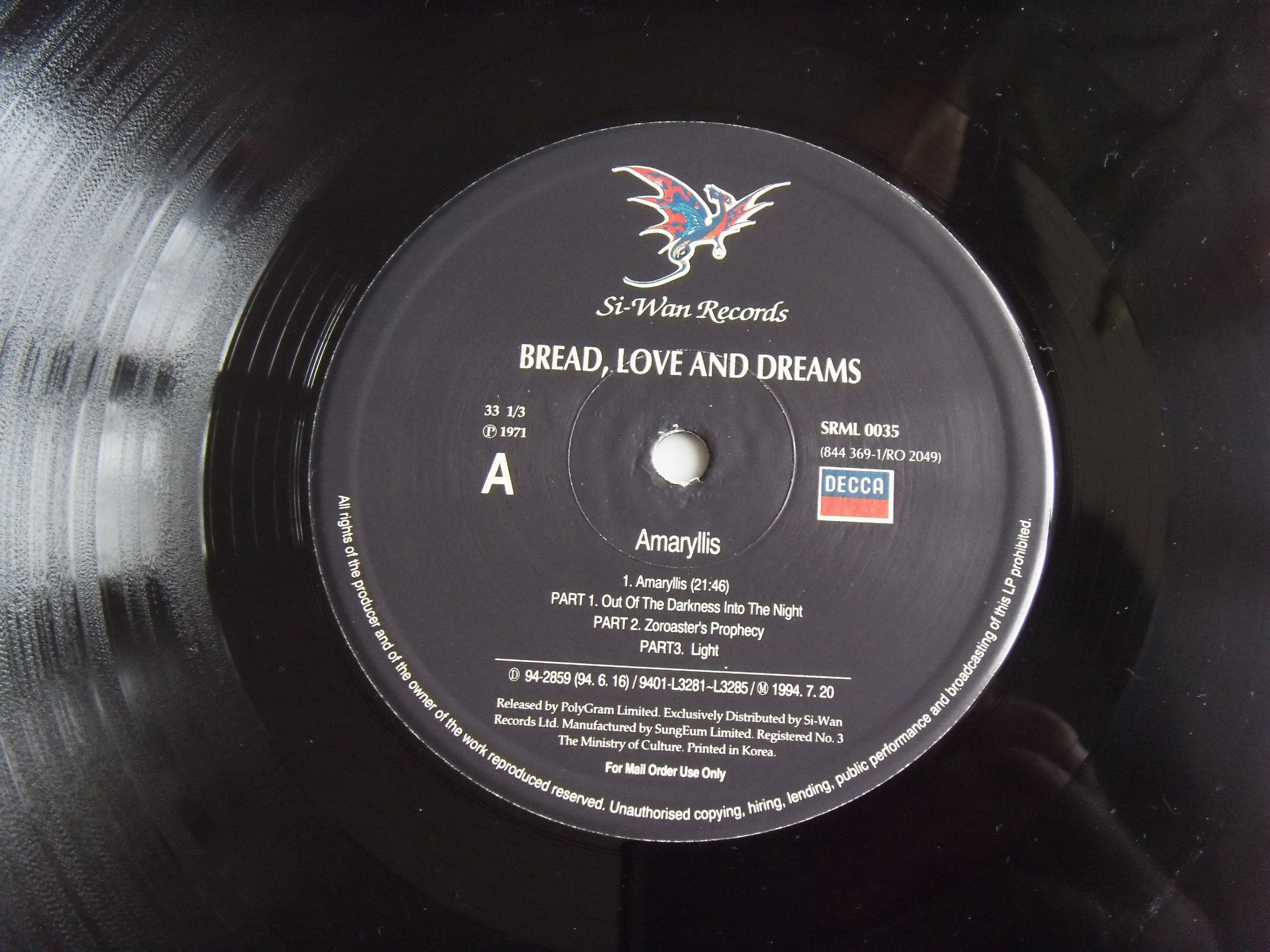 AMARYLLIS Bread, love and dreams 2 AMARYLLIS Bread, love and dreams 2