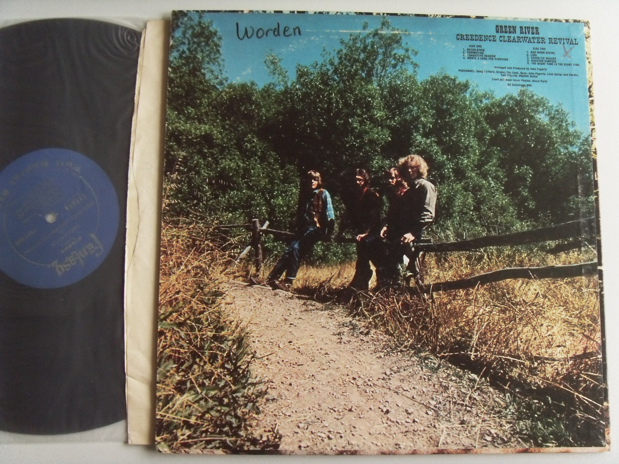 CREEDENCE CLEARWATER REVIVAL Green river 2 CREEDENCE CLEARWATER REVIVAL Green river 2