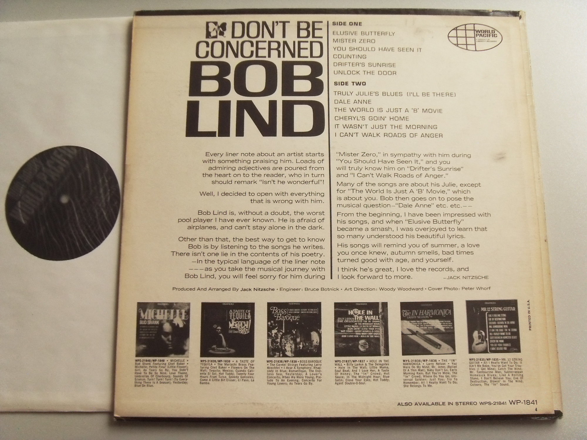 Bob LIND Don't be Concerned 2 Bob LIND Don't be Concerned 2