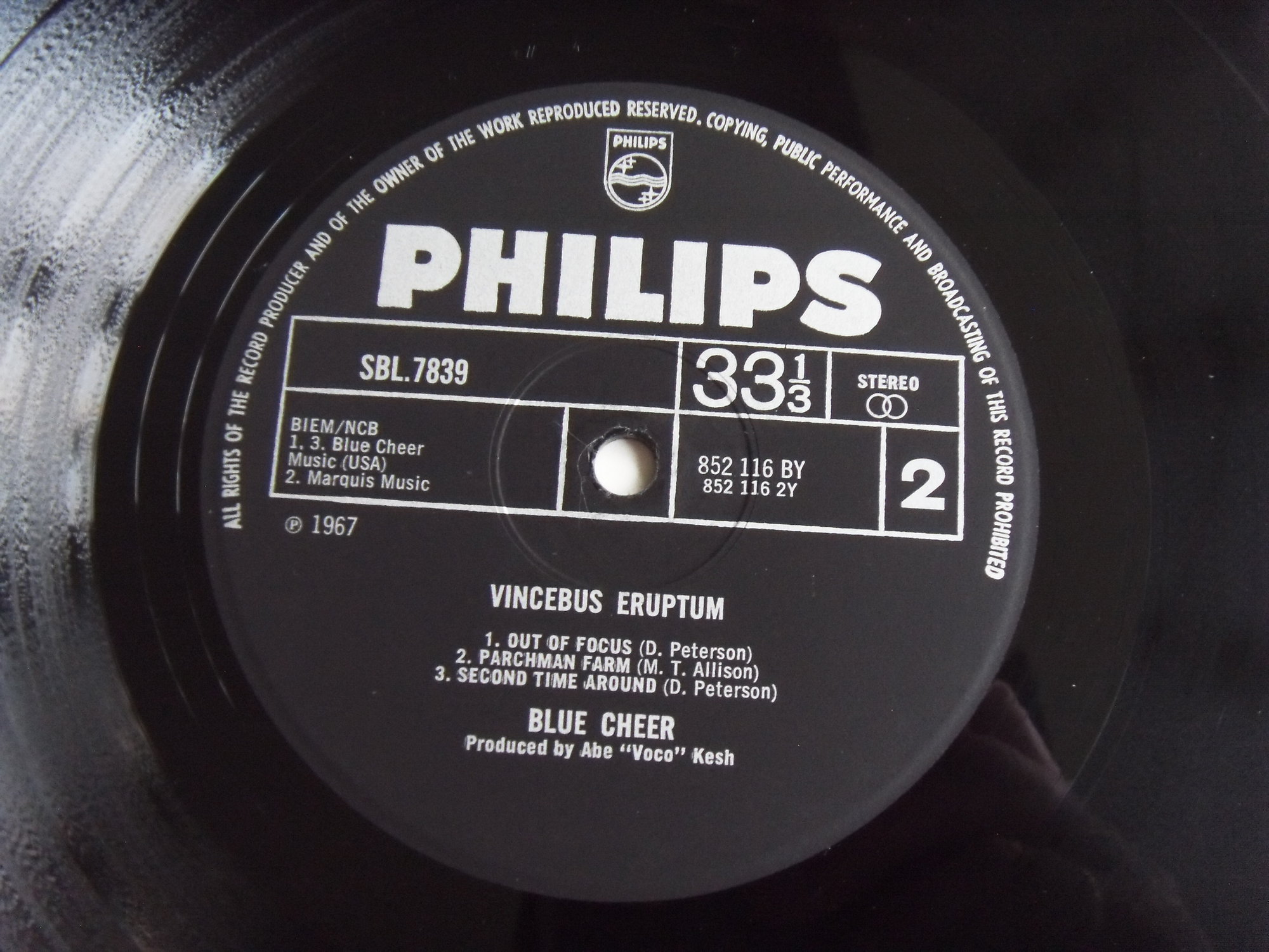 BLUE CHEER Vincebus Eruptum 2 BLUE CHEER Vincebus Eruptum 2