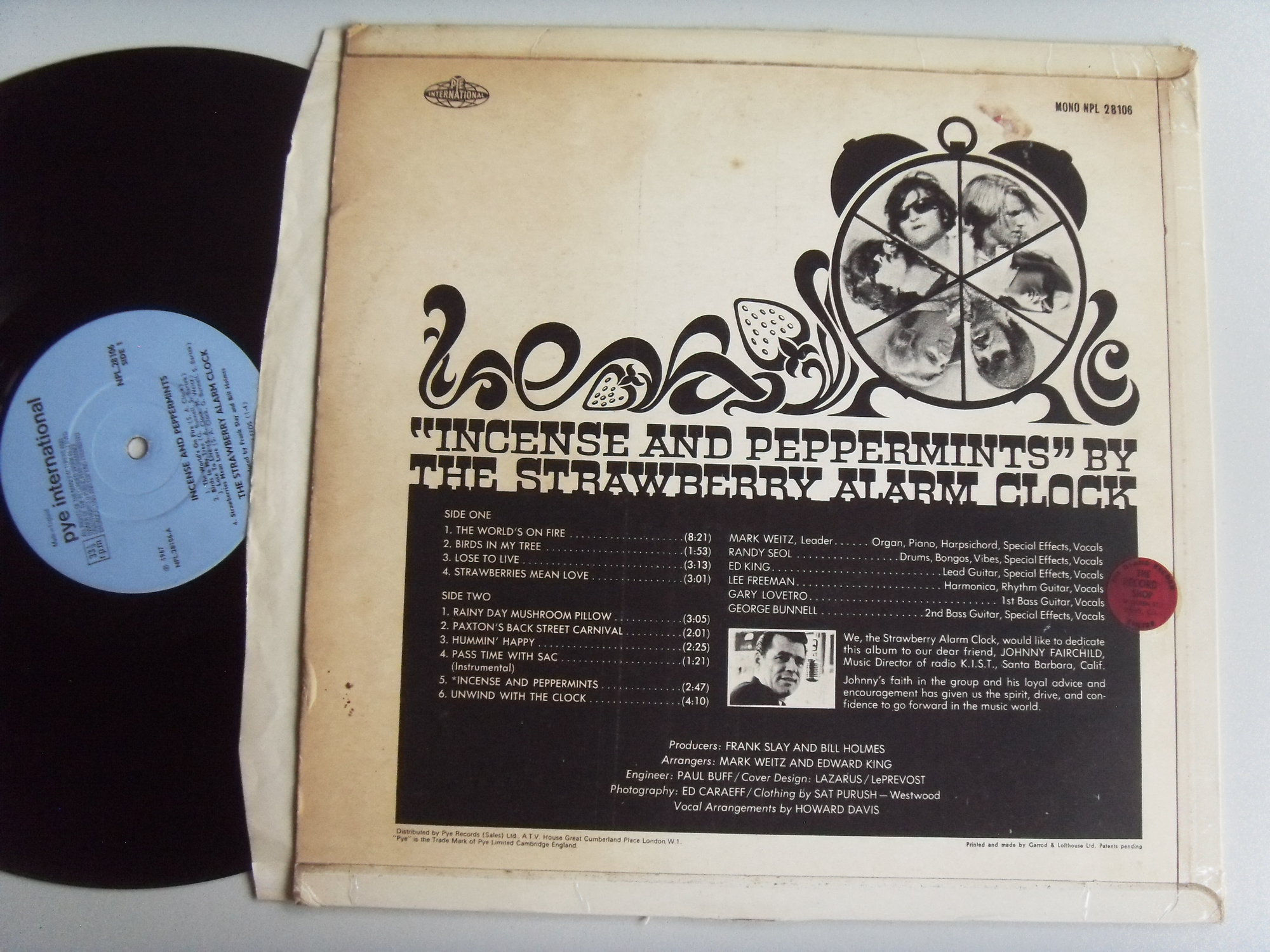 THE STRAWBERRY ALARM CLOCK Incense and Peppermints 2 THE STRAWBERRY ALARM CLOCK Incense and Peppermints 2