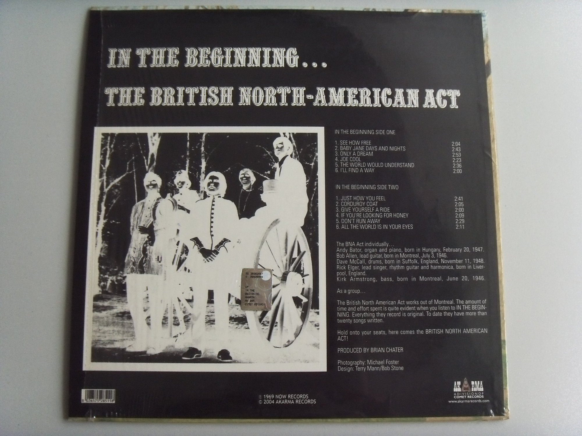 THE BRITISH NORTH-AMERICAN ACT In the Beginning… 2 THE BRITISH NORTH-AMERICAN ACT In the Beginning… 2