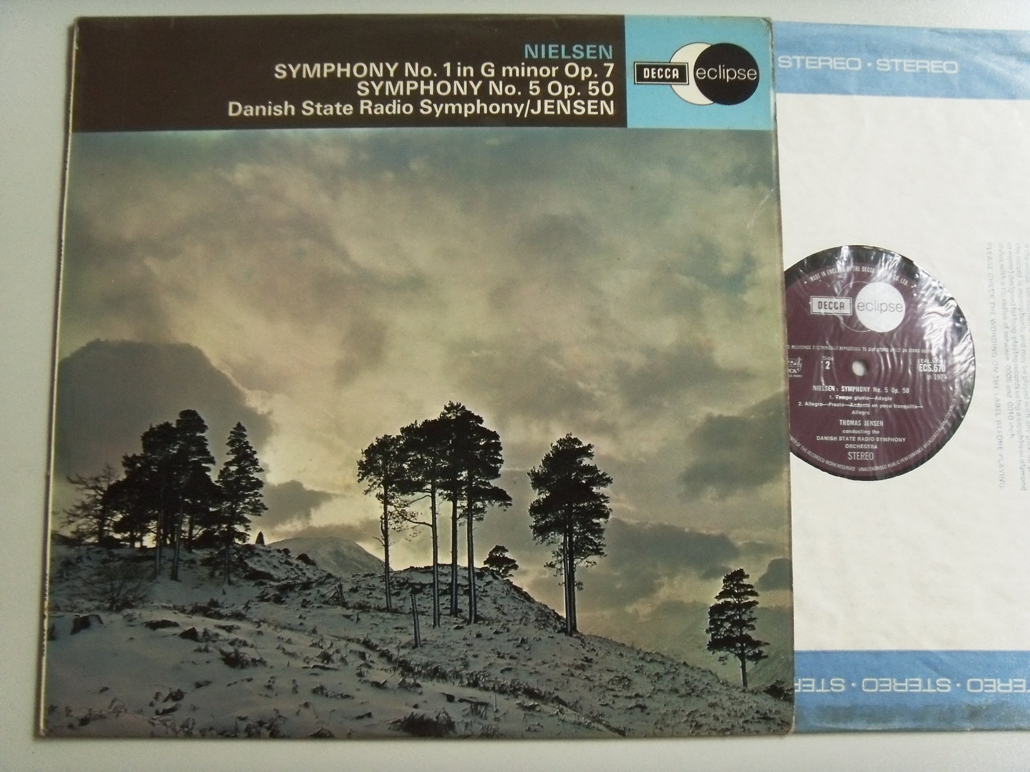 DANISH STATE RADIO SYMPHONY / JENSEN Nielsen Symphony No. 1 in G minor Op, 7 2 DANISH STATE RADIO SYMPHONY / JENSEN Nielsen Symphony No. 1 in G minor Op, 7 2